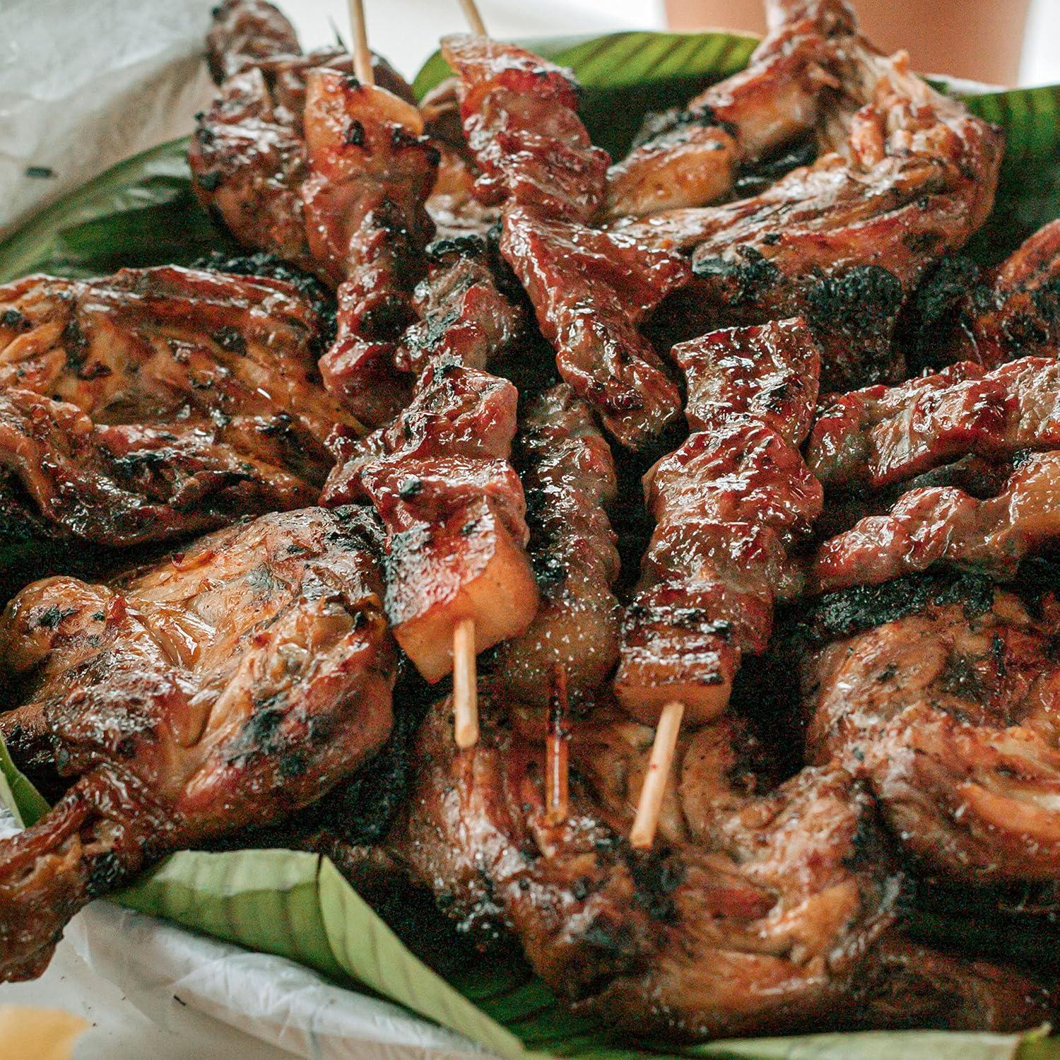 Pinchos de Bambú Natural DESIOLE 100 Pcs 15.24 cm para BBQ