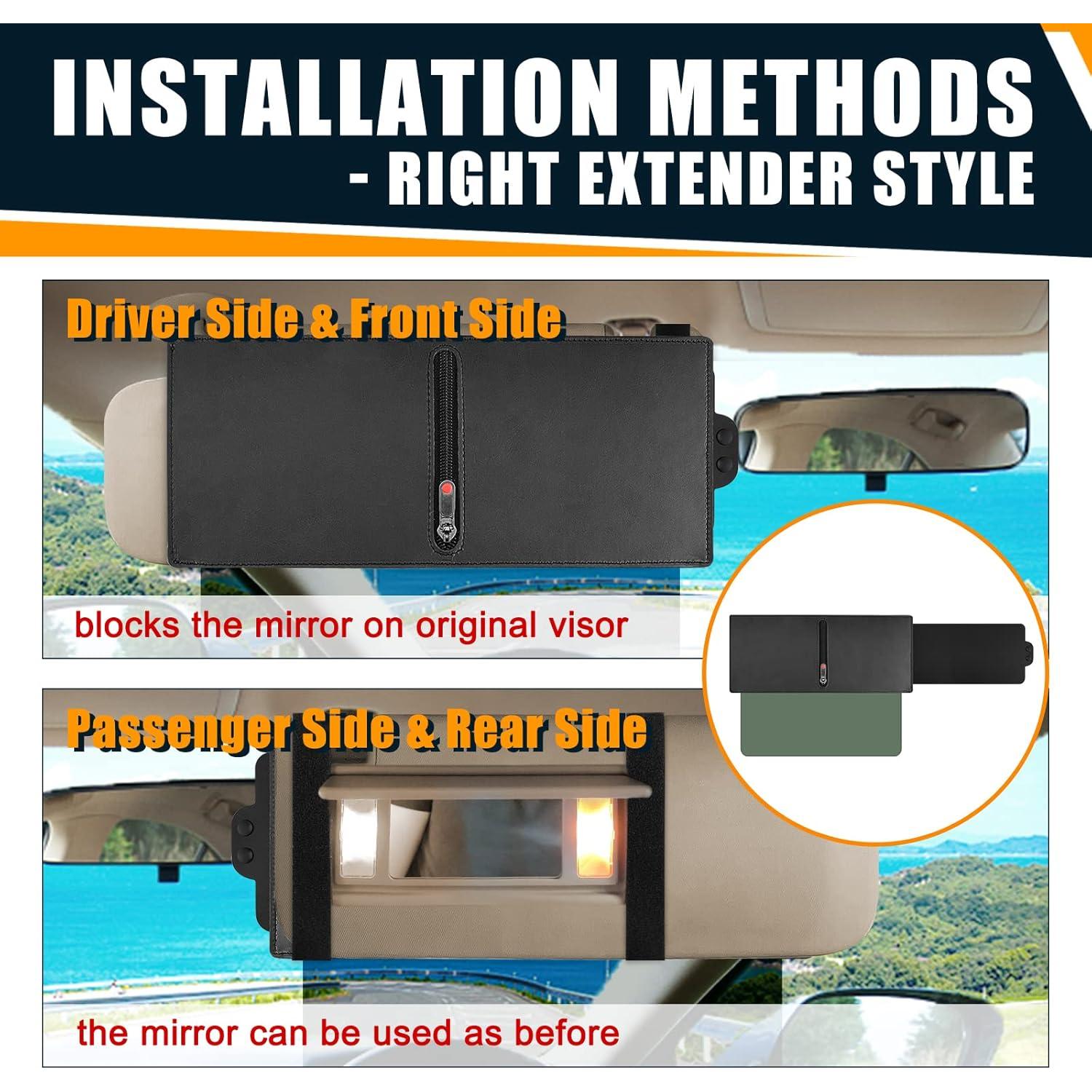 Extensor de Visera Solar Polarizada Veharvim VH-SV24 UV400