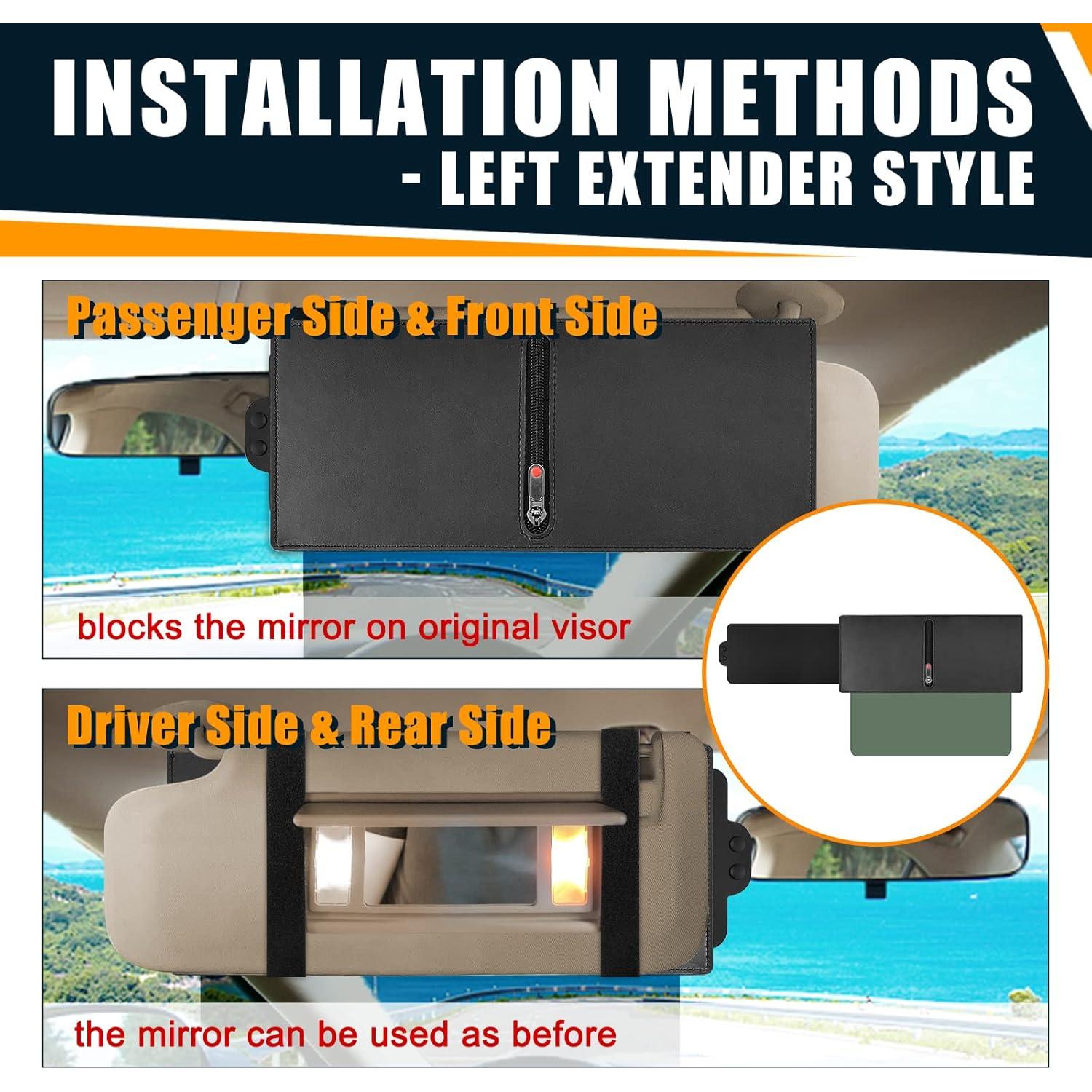 Extensor de Visera Solar Polarizada Veharvim VH-SV24 UV400