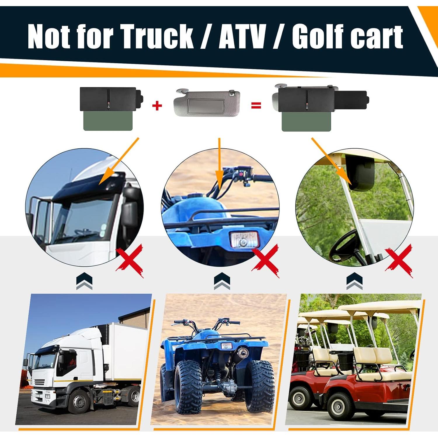 Extensor de Visera Solar Polarizada Veharvim VH-SV24 UV400