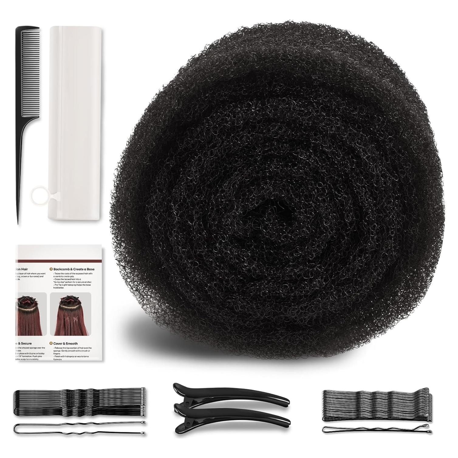 Relleno de Cabello Voluminizador Juloviy 180 cm Negro