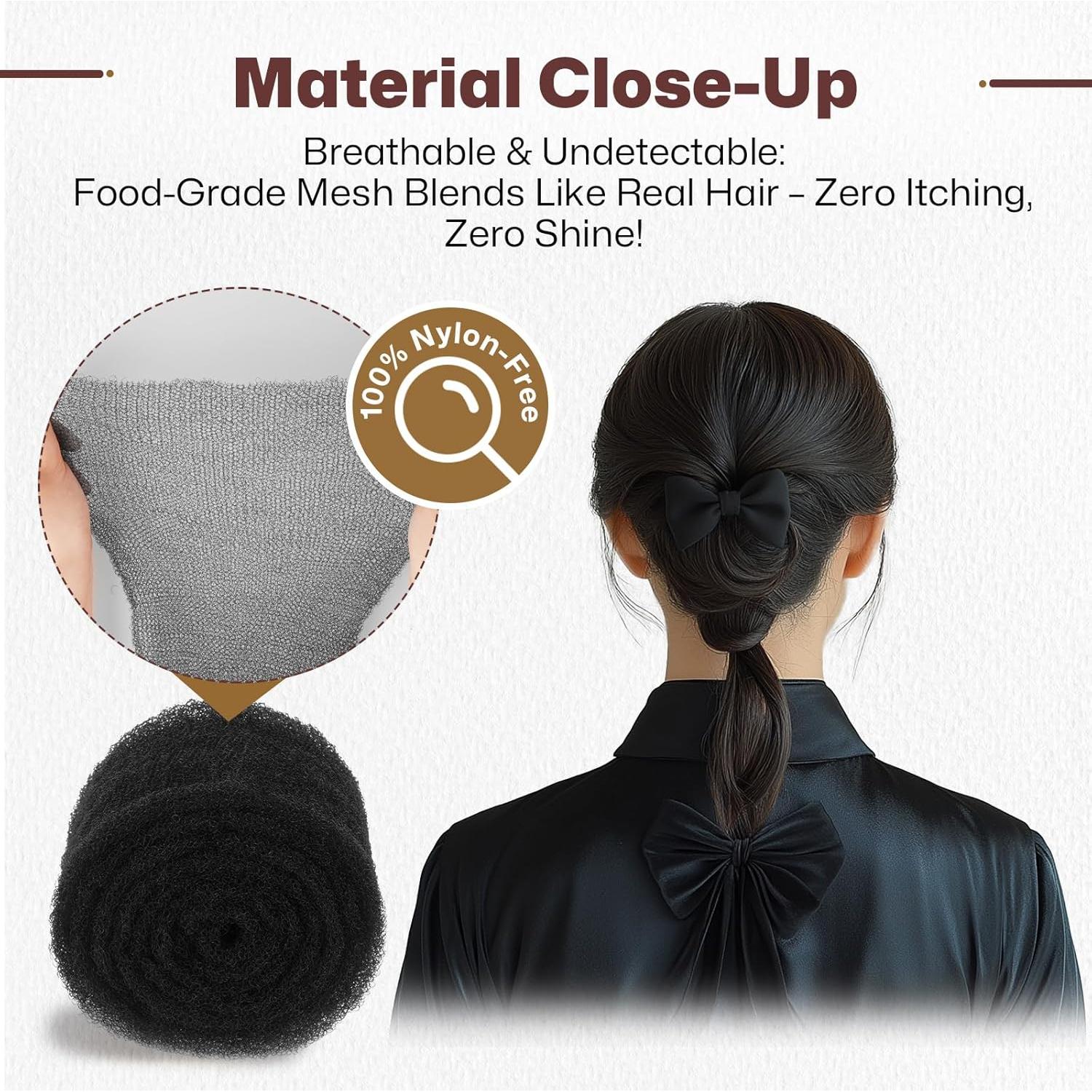 Relleno de Cabello Voluminizador Juloviy 180 cm Negro