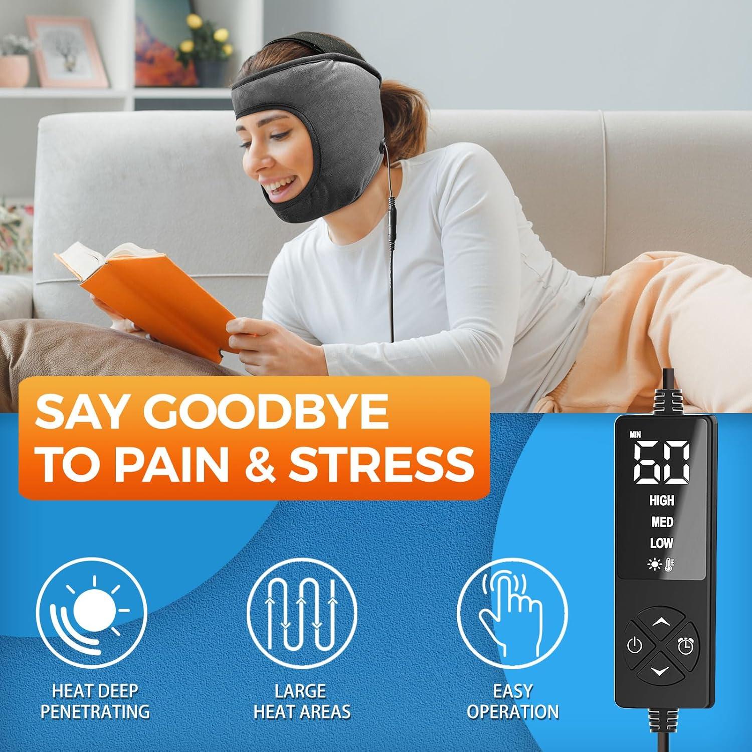 Almohadilla Térmica Eléctrica Sticro TMJ con Calor Húmedo