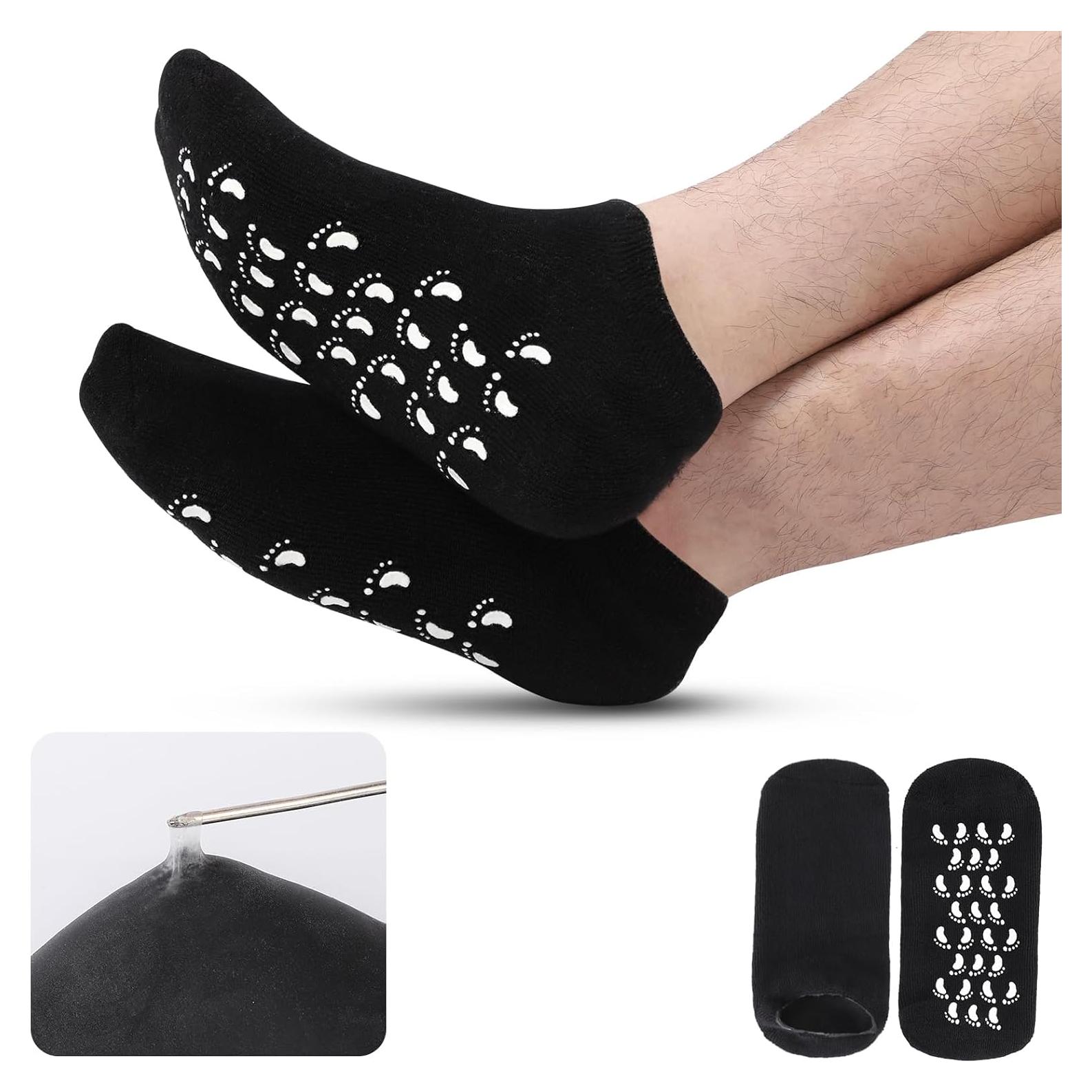 Calcetines Hidratantes de Silicona ALUROICE Talla L 1 Par