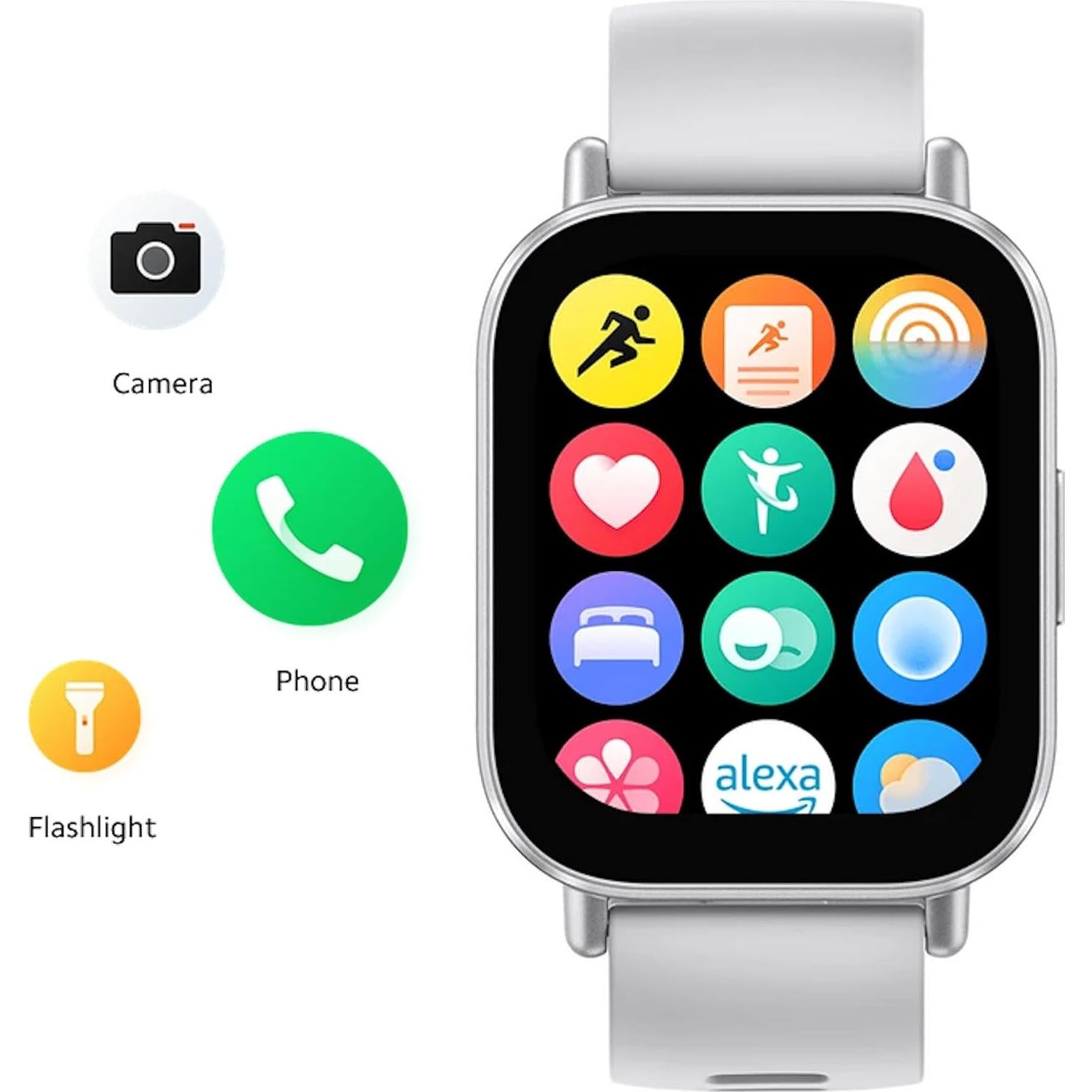 Reloj Inteligente Xiaomi Redmi Watch 5 Active 5ATM Plata