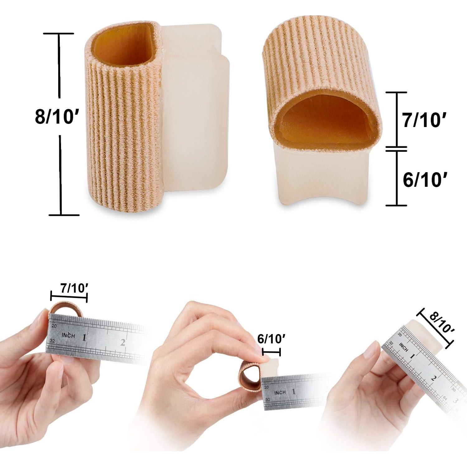 Separadores de Dedos de Gel Povihome 6 Pack para Juanetes