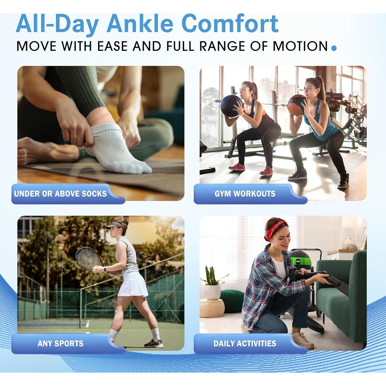 Manga de Compresión para Tobillo ACTINPUT 8-15 mmHg Beige S/M