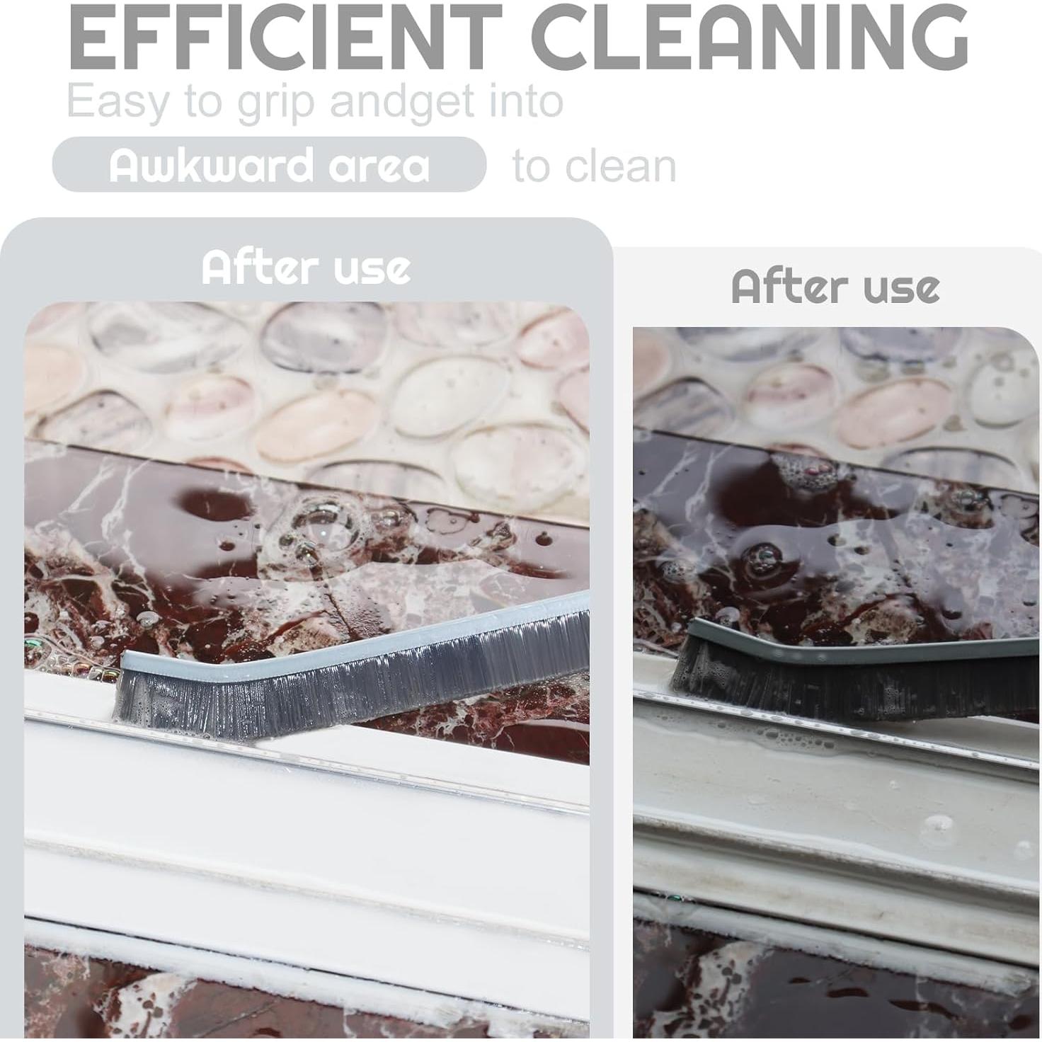 Cepillo de limpieza de ranuras YIGAARUI 5 Pcs con ángulo 15°