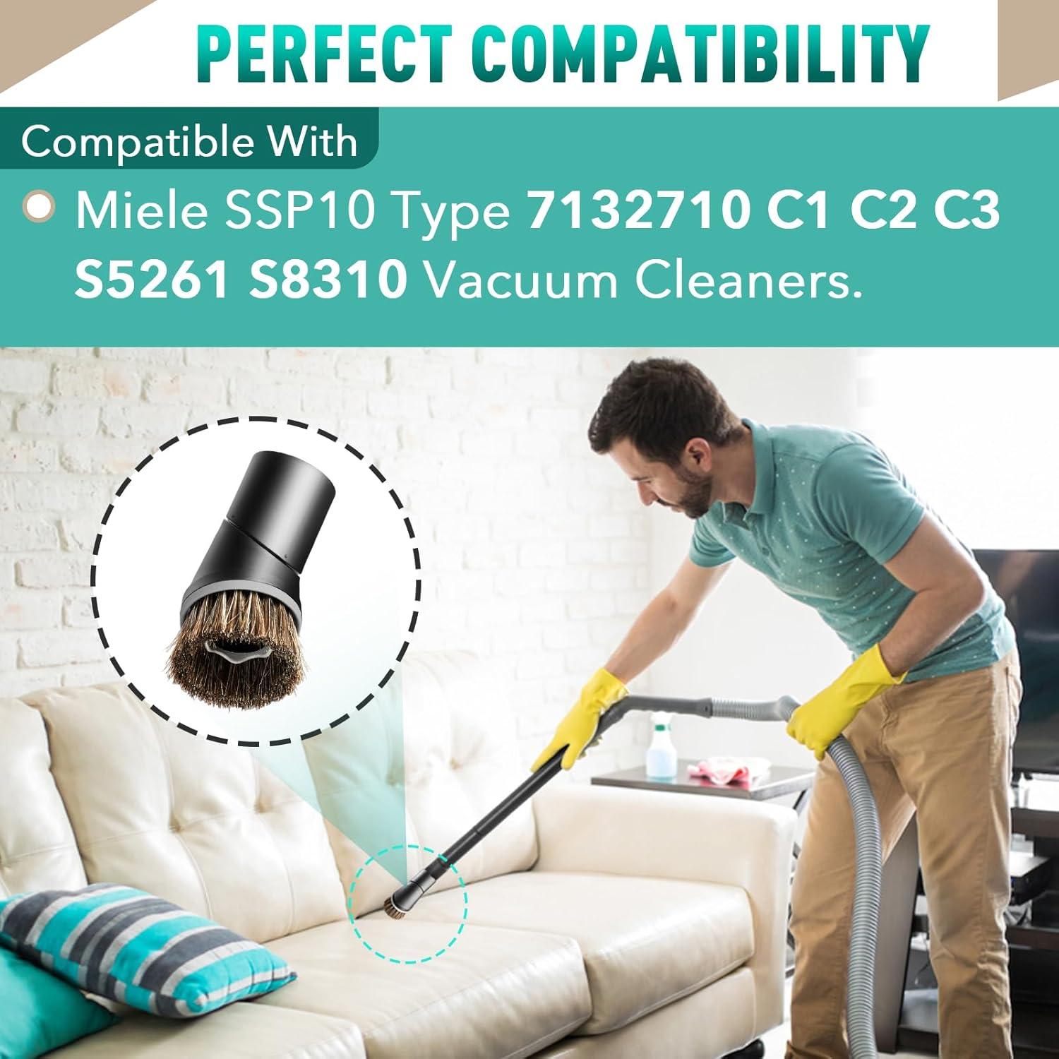 Cepillo de Polvo Giratorio 35mm Gfdoso para Aspiradora Miele