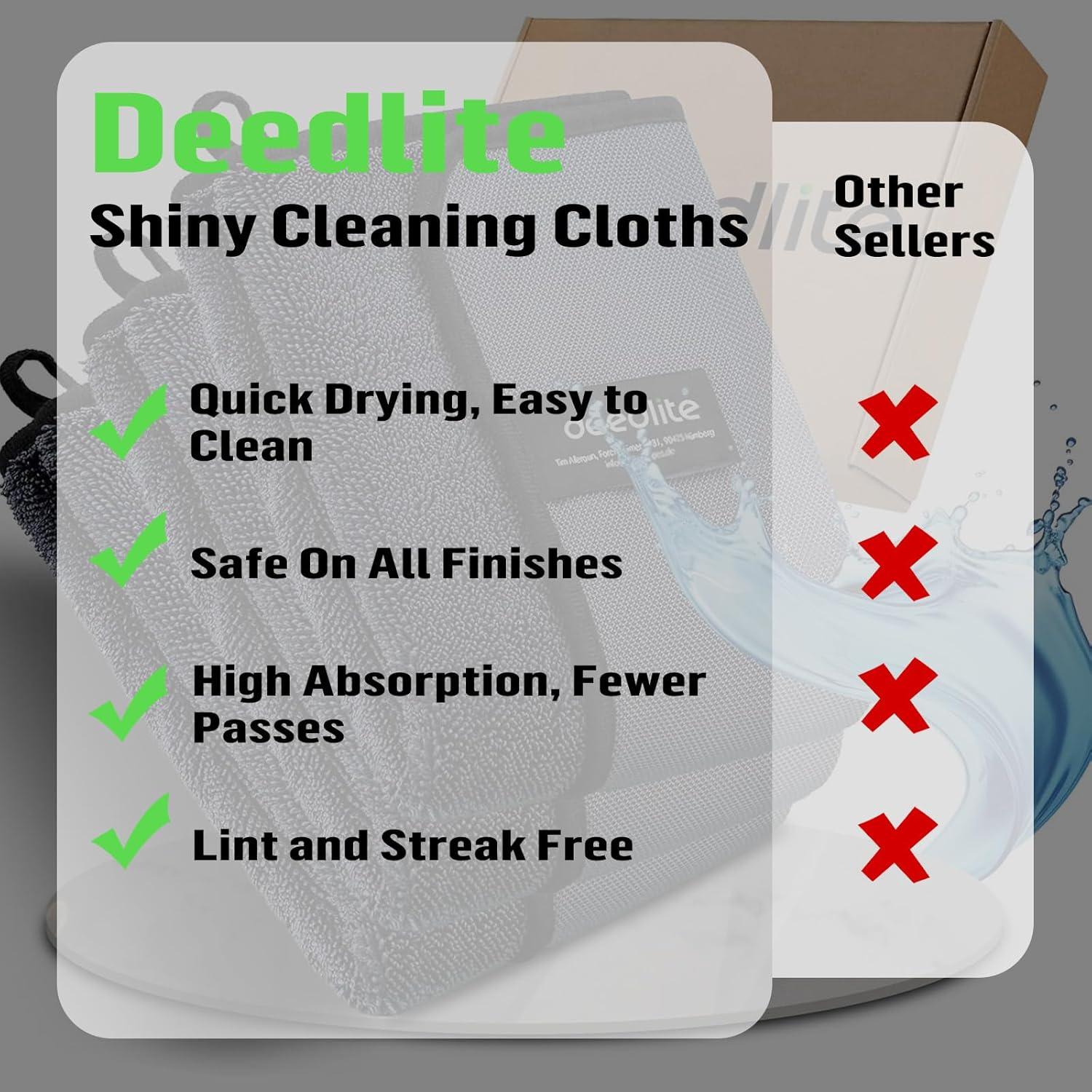 Toalla de Microfibra Deedlite S3 40x60 cm Ultra Absorbente