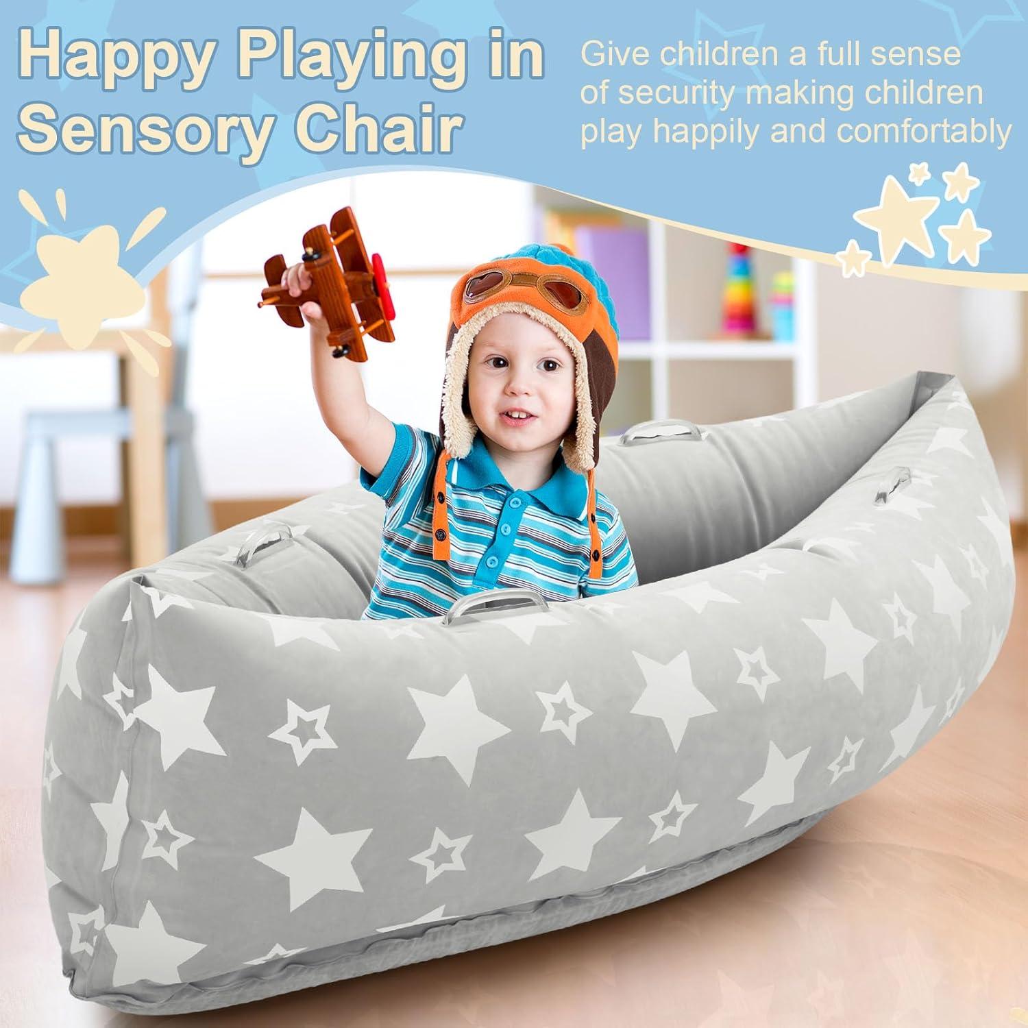 Silla Sensorial Inflable Maitys para Niños Autistas Estrella