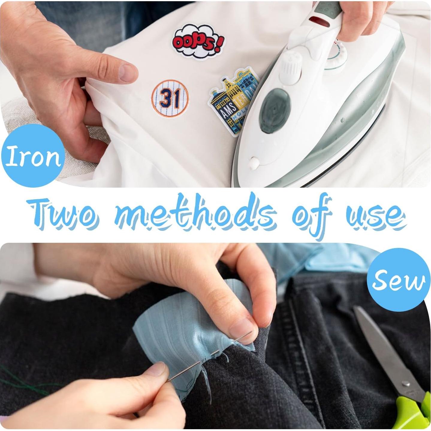 100 Parches Bordados IANZE para Coser o Planchar - Estilos Variados