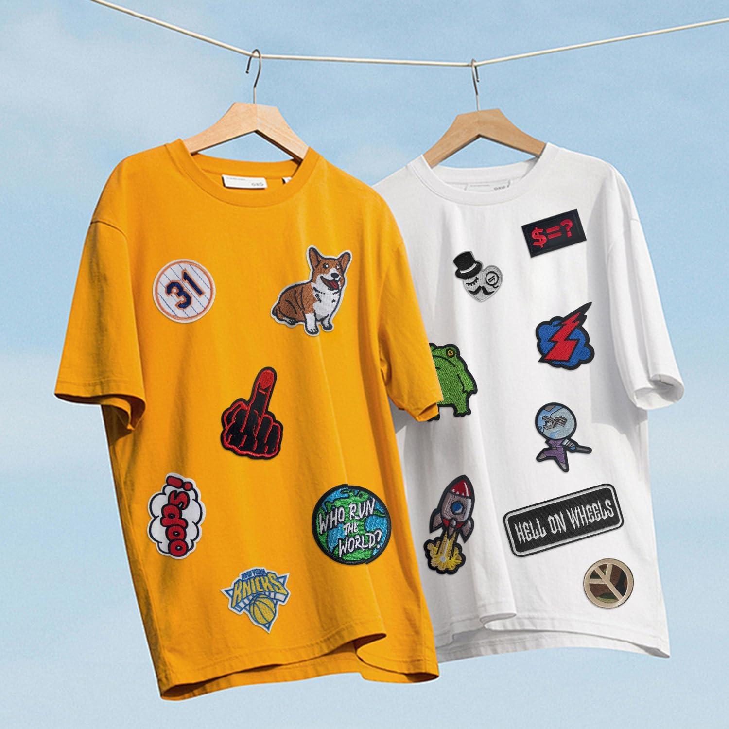 100 Parches Bordados IANZE para Coser o Planchar - Estilos Variados