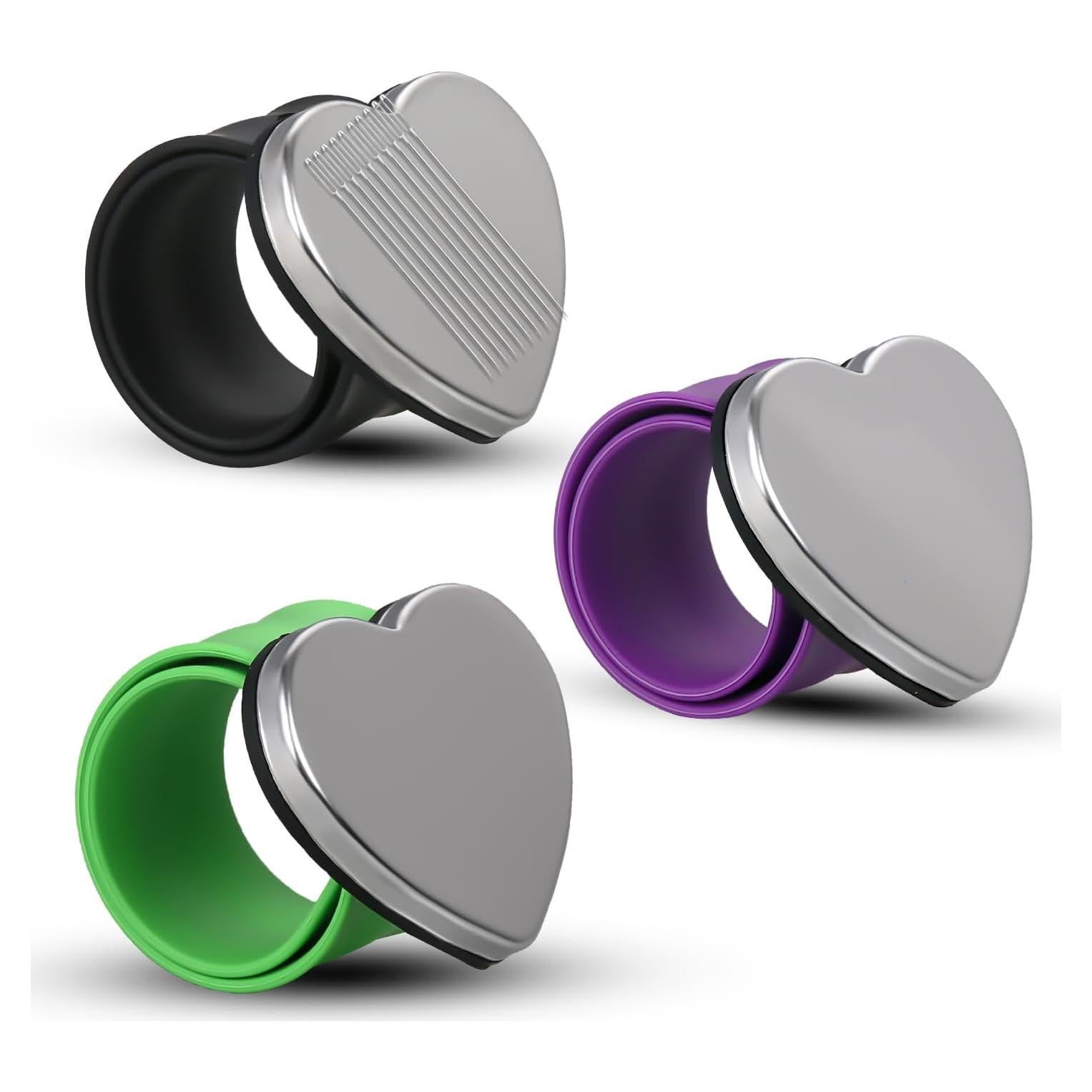 3 Soportes Magnéticos para Alfileres de Muñeca AKZYTUE - Silicona