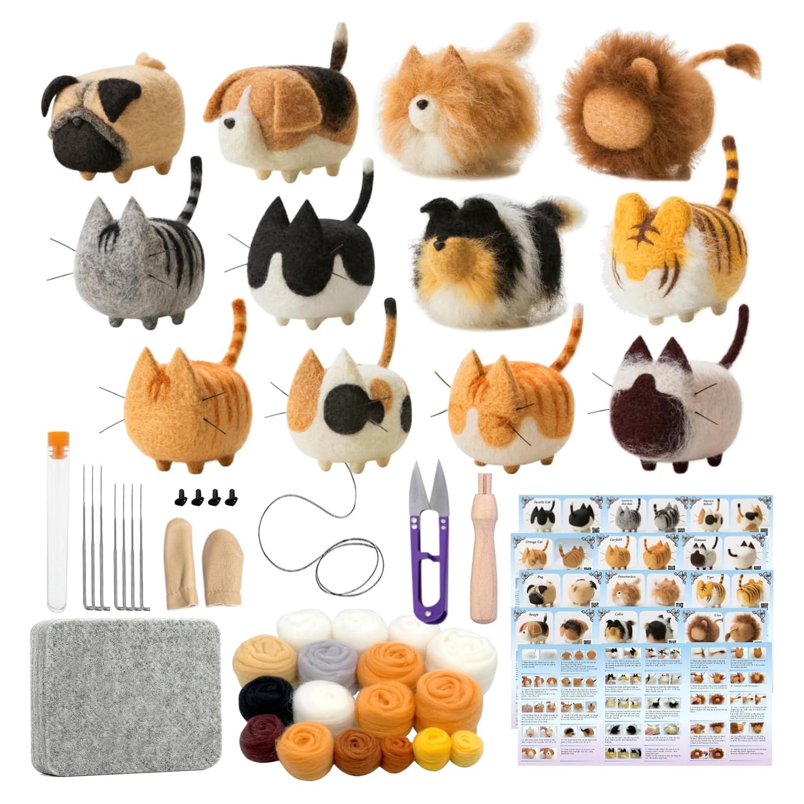 Kit de Fieltro Truslin 12 Pcs - Manualidades para Adultos
