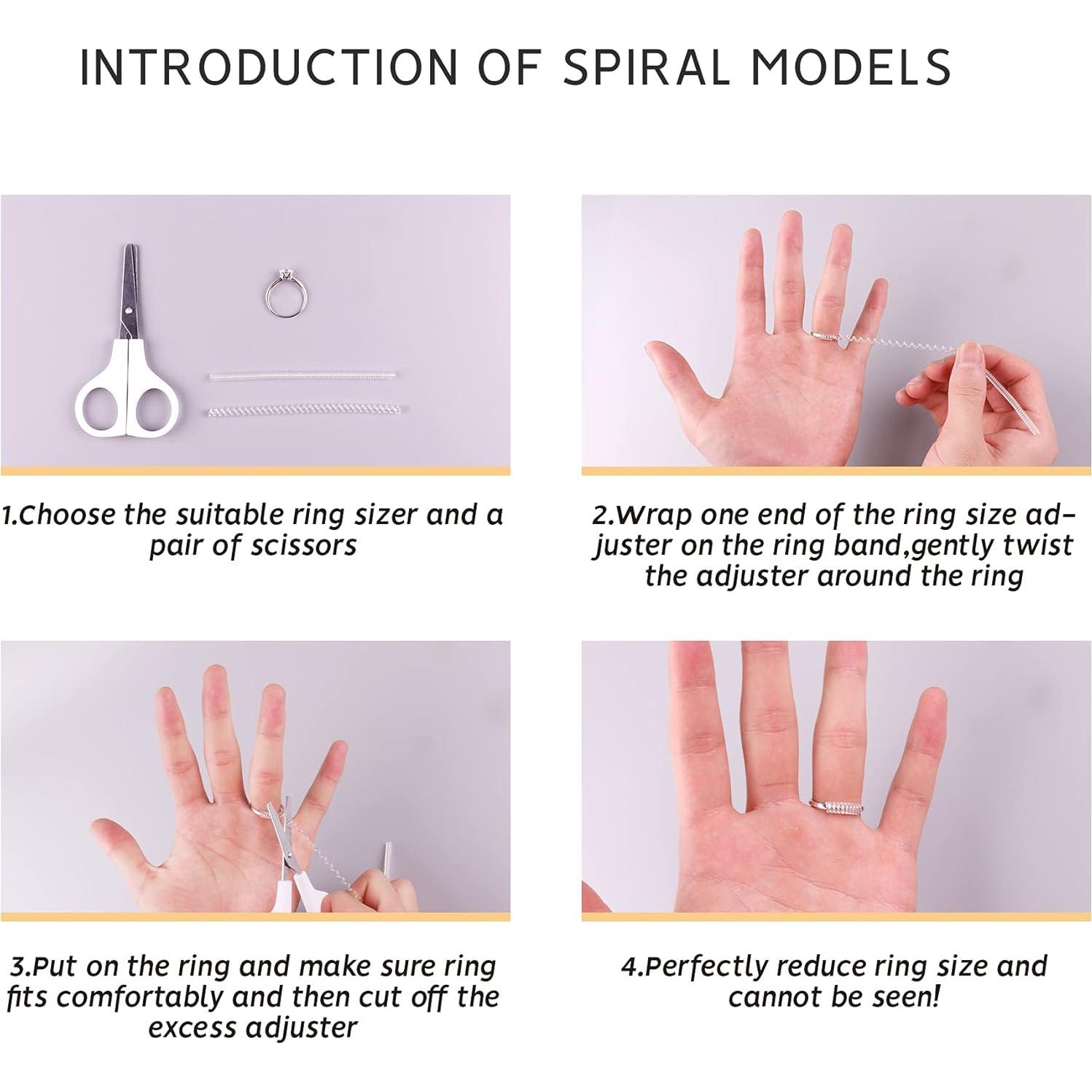 Paquete de 13 Ajustadores de Tamaño de Anillo Litumfen