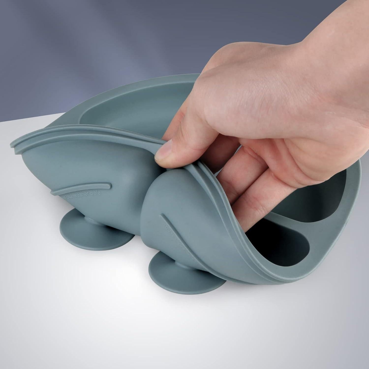 Platos Divididos de Silicona Eascrozn para Niños - 3 Piezas