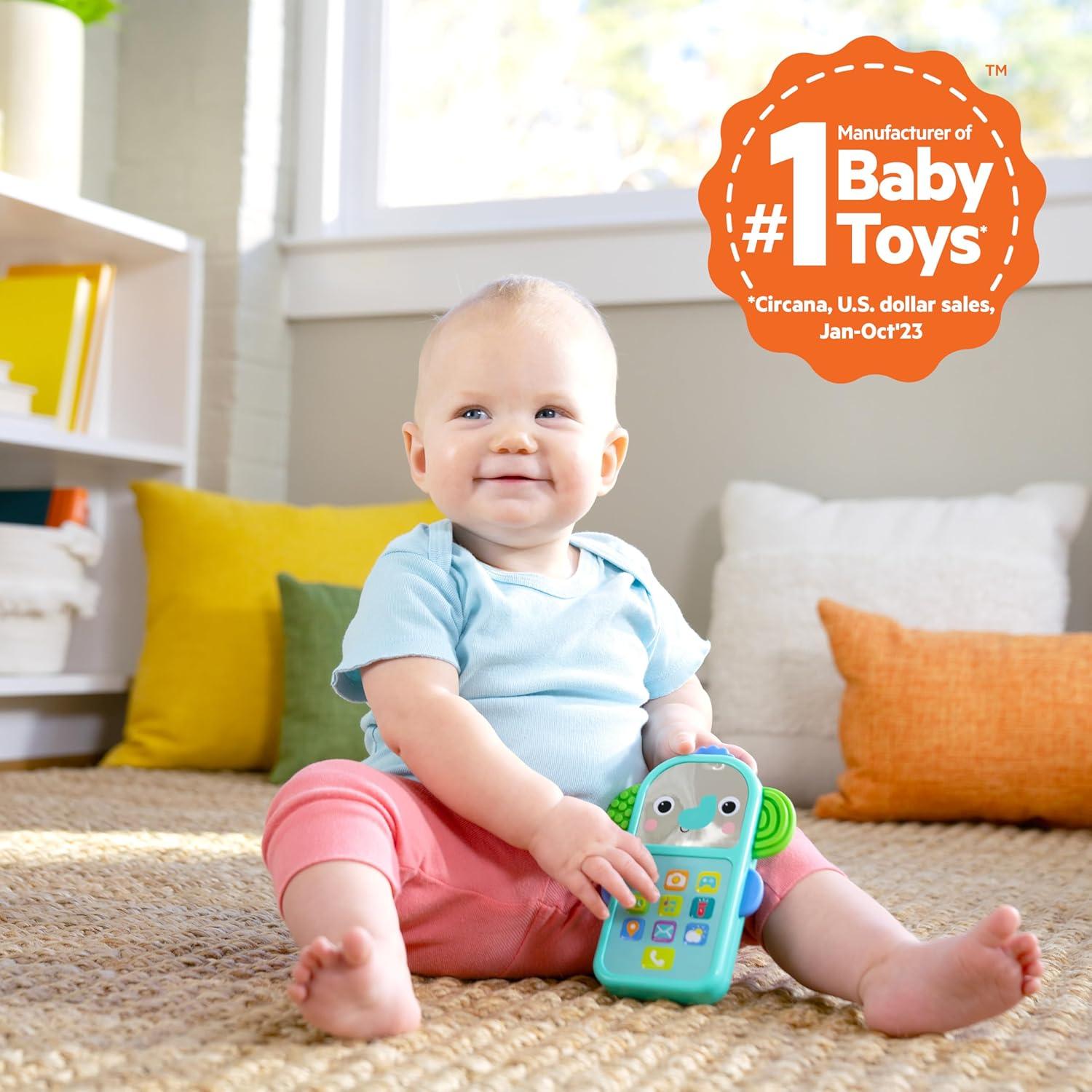 Teléfono Musical Elephone Bright Starts para Bebés 6+ Meses