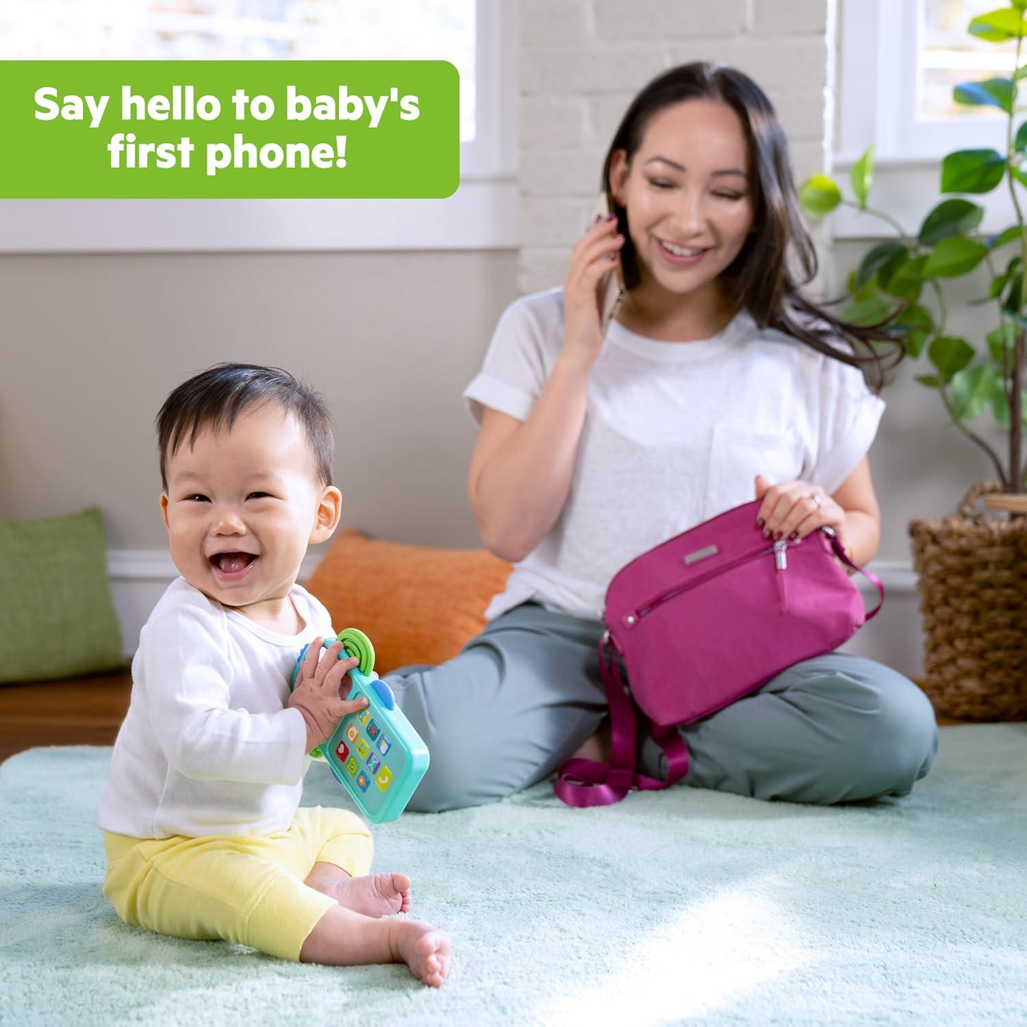 Teléfono Musical Elephone Bright Starts para Bebés 6+ Meses