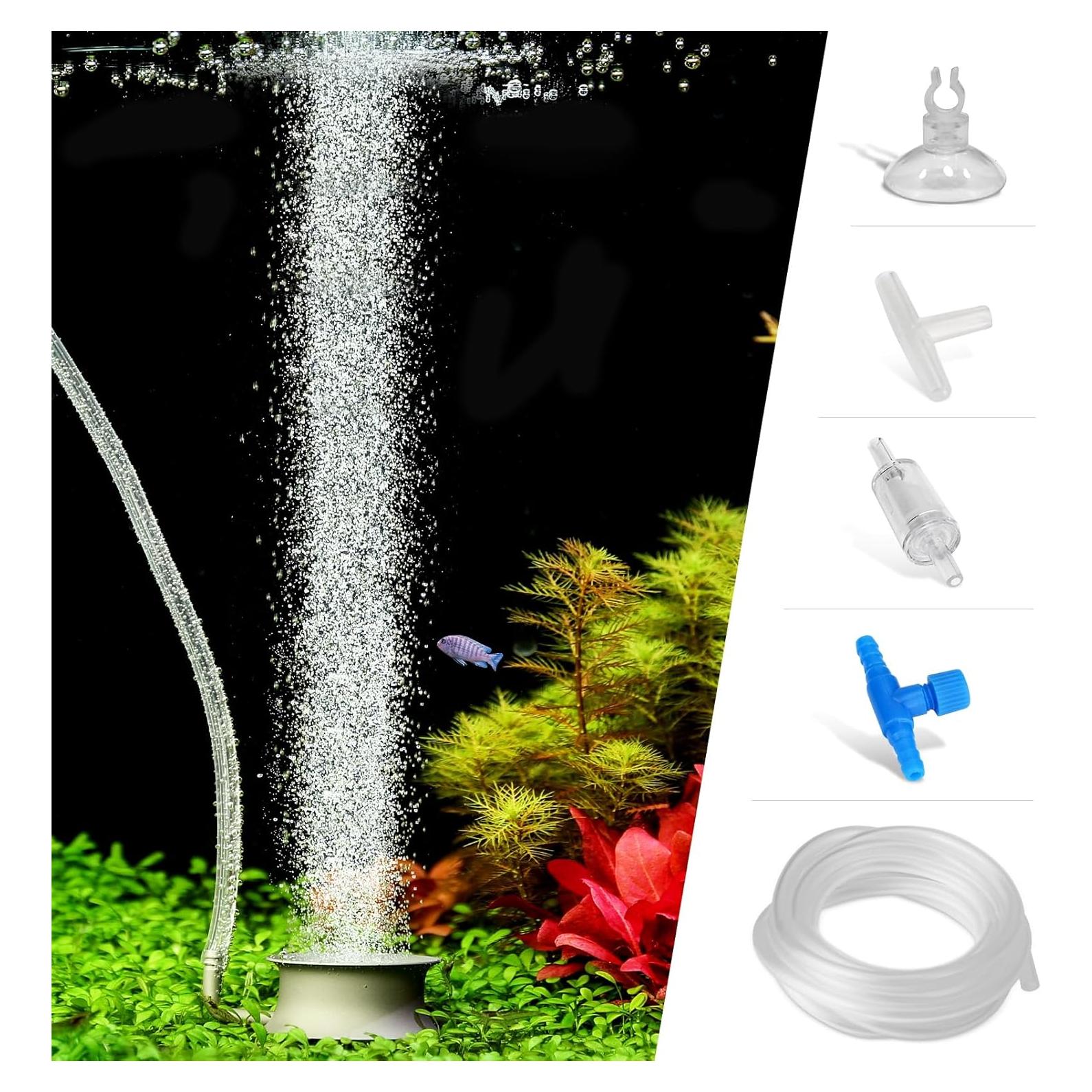 Piedra de Aire Nano Hygger 1.4" para Acuario Silenciosa