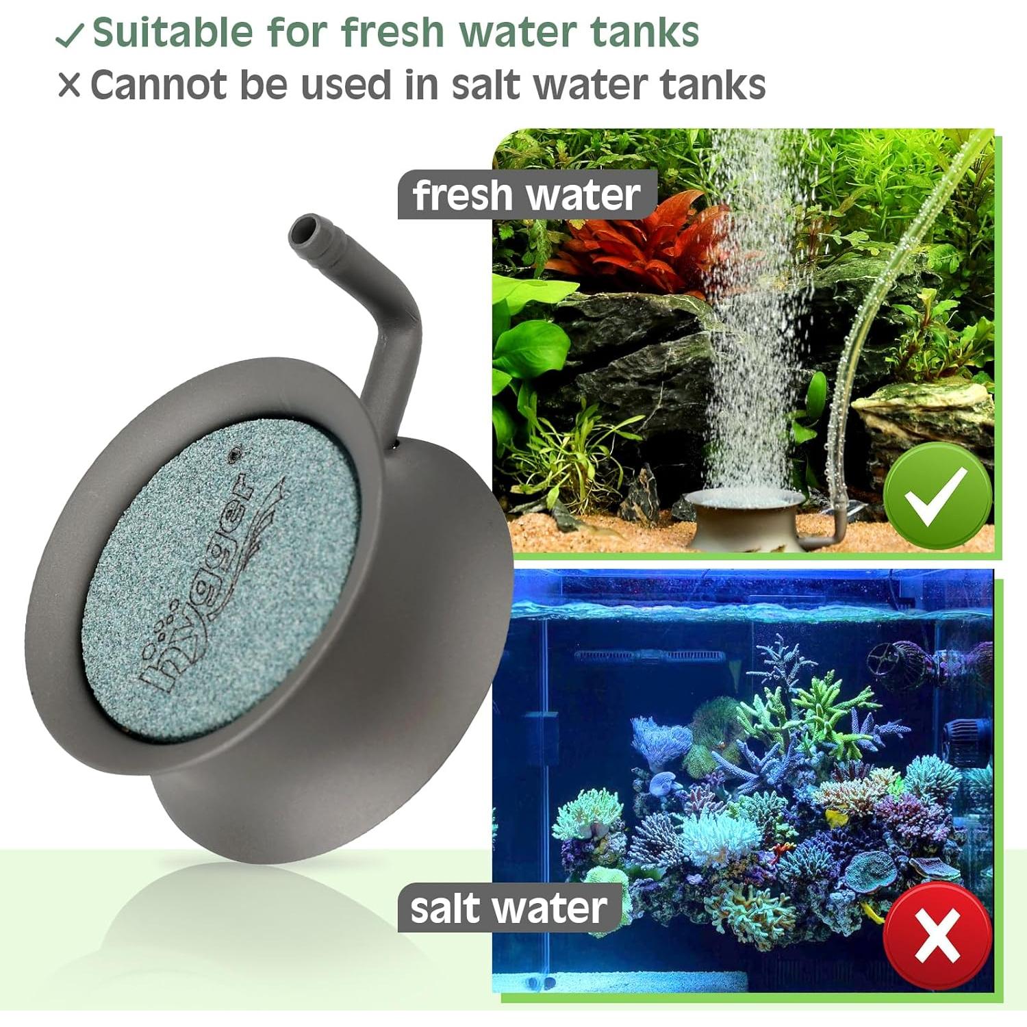 Piedra de Aire Nano Hygger 1.4" para Acuario Silenciosa