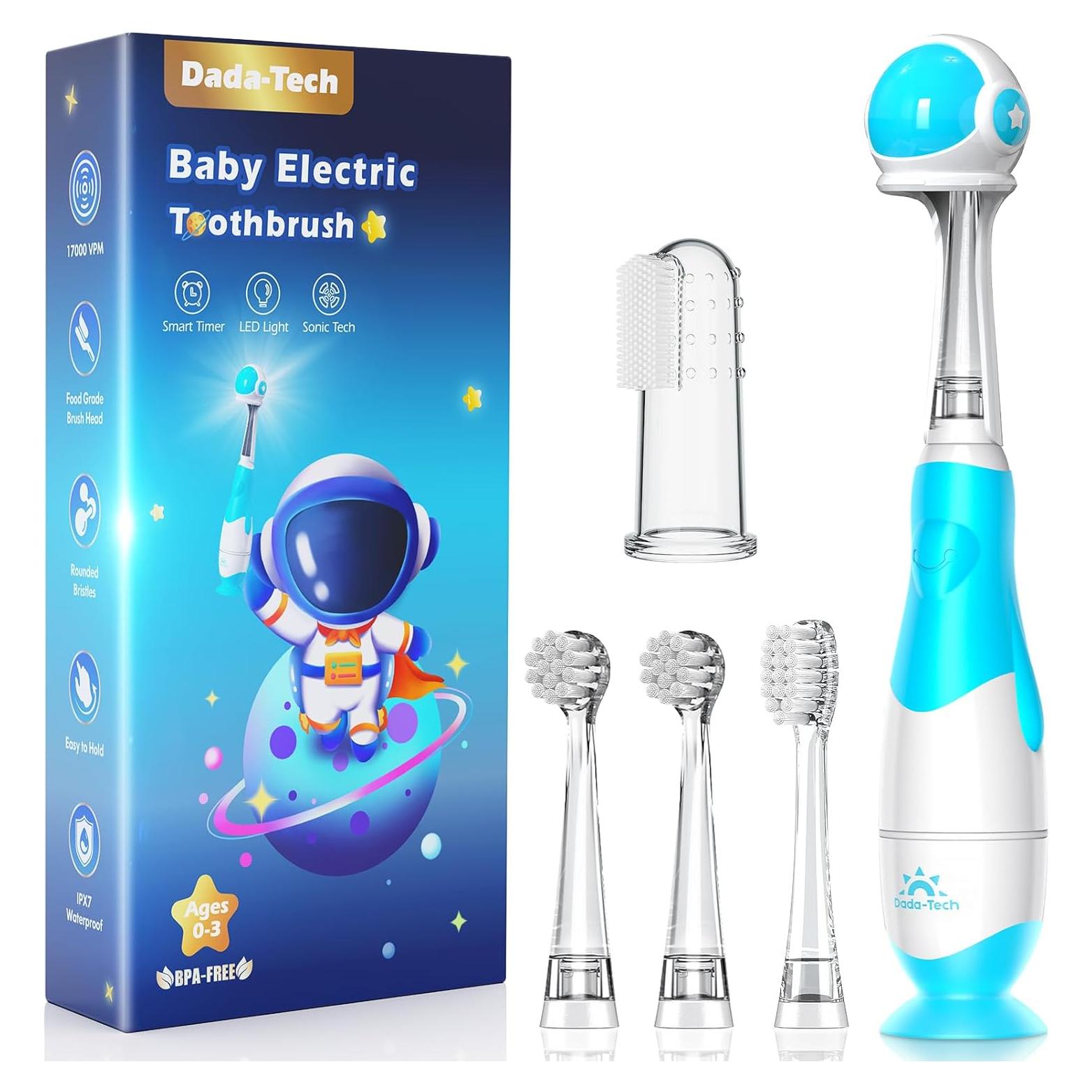 Cepillo de Dientes Eléctrico DADA-TECH para Niños 0-3 Años