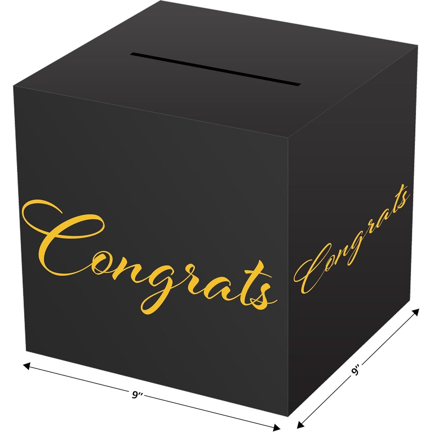 Caja de Tarjetas Beistle 22.86 cm para Eventos - Bodas, Cumpleaños