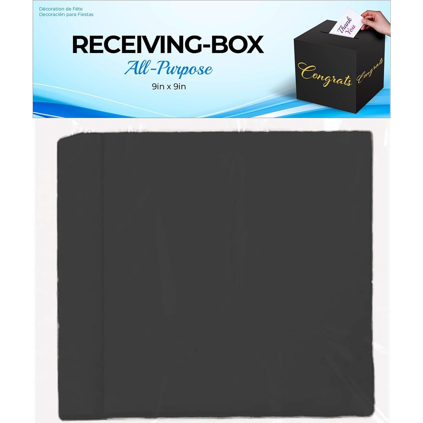 Caja de Tarjetas Beistle 22.86 cm para Eventos - Bodas, Cumpleaños