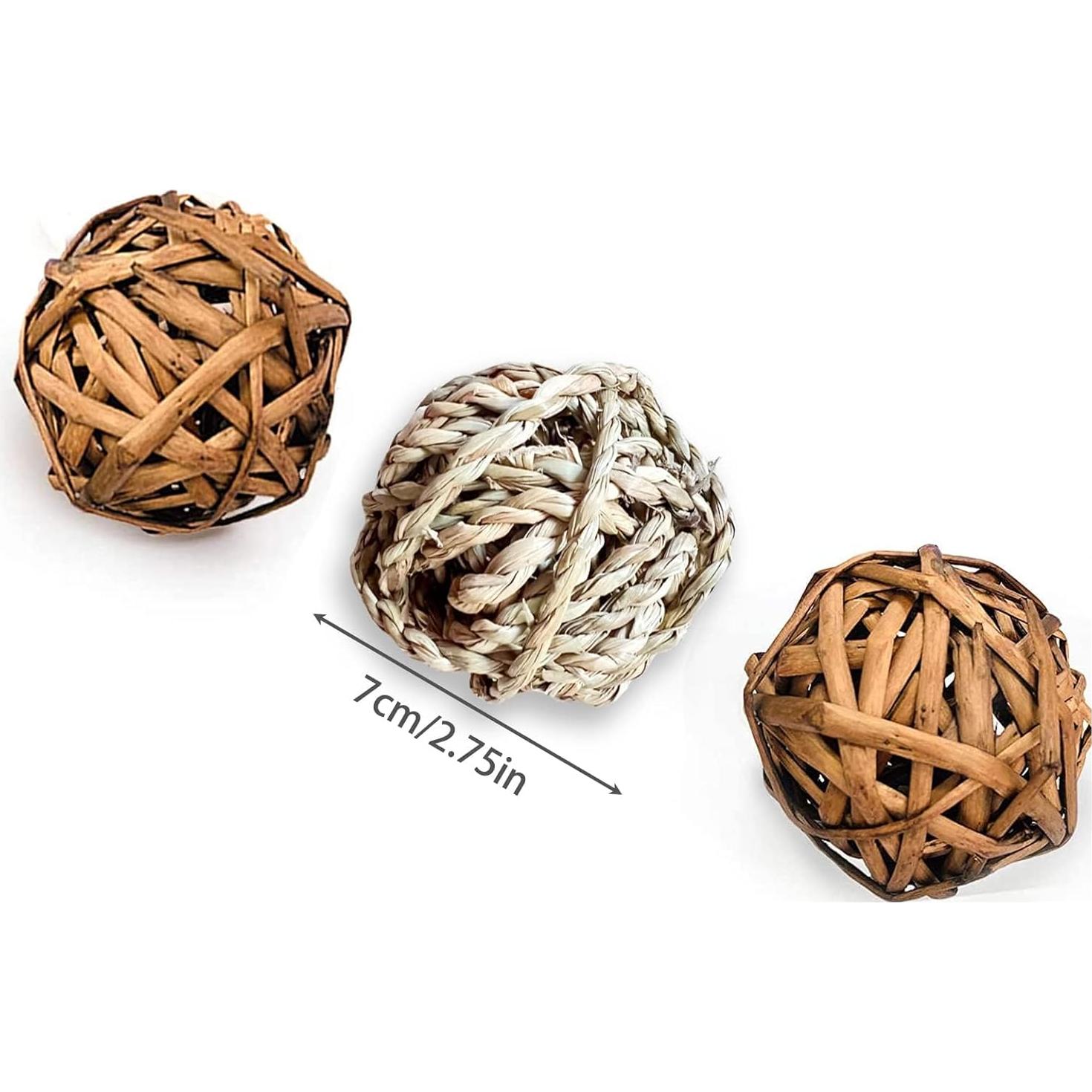 Alfombra de Actividad para Conejos Hamiledyi 30x30 cm Natural