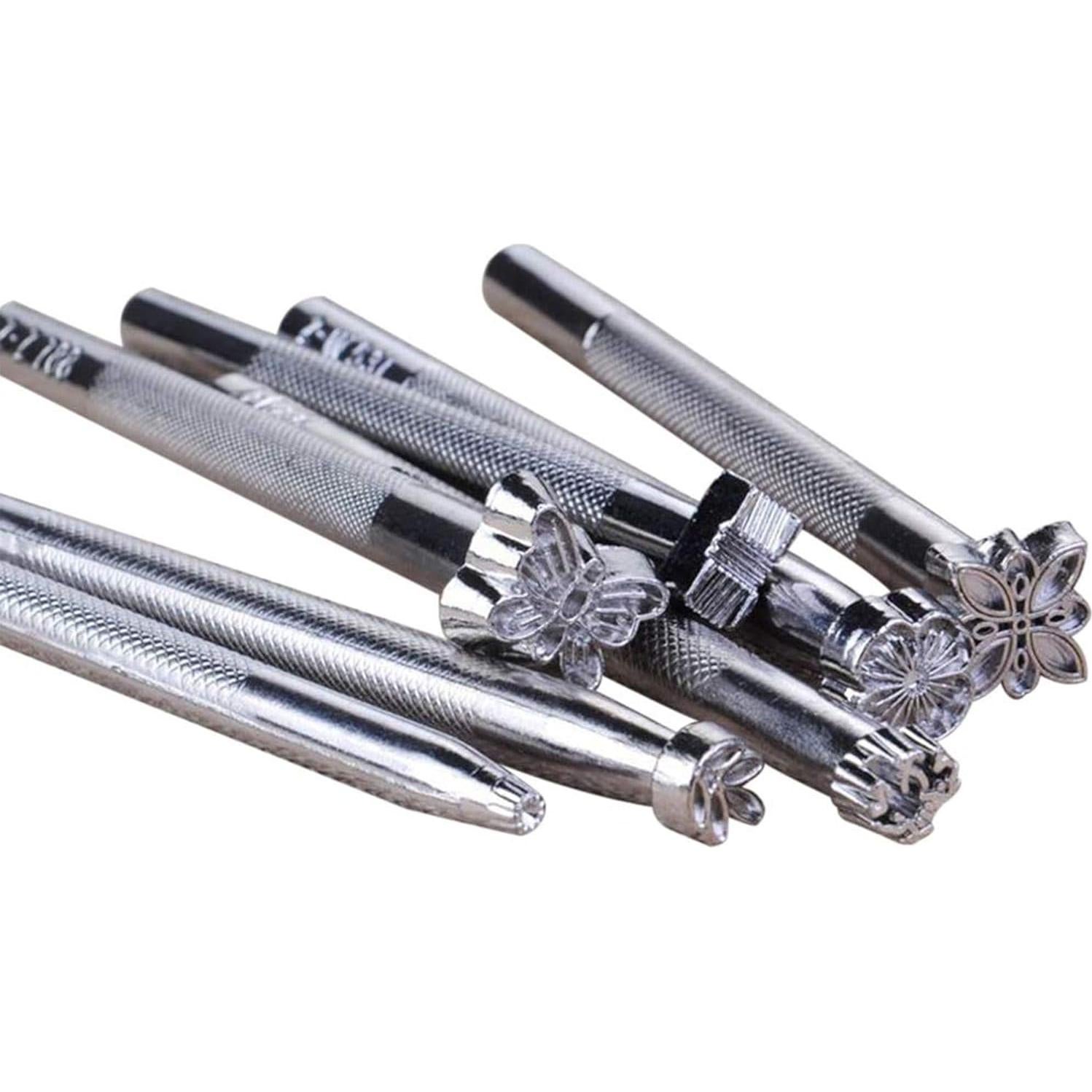 Juego de Herramientas de Estampado de Cuero Houlibify 21 PCS