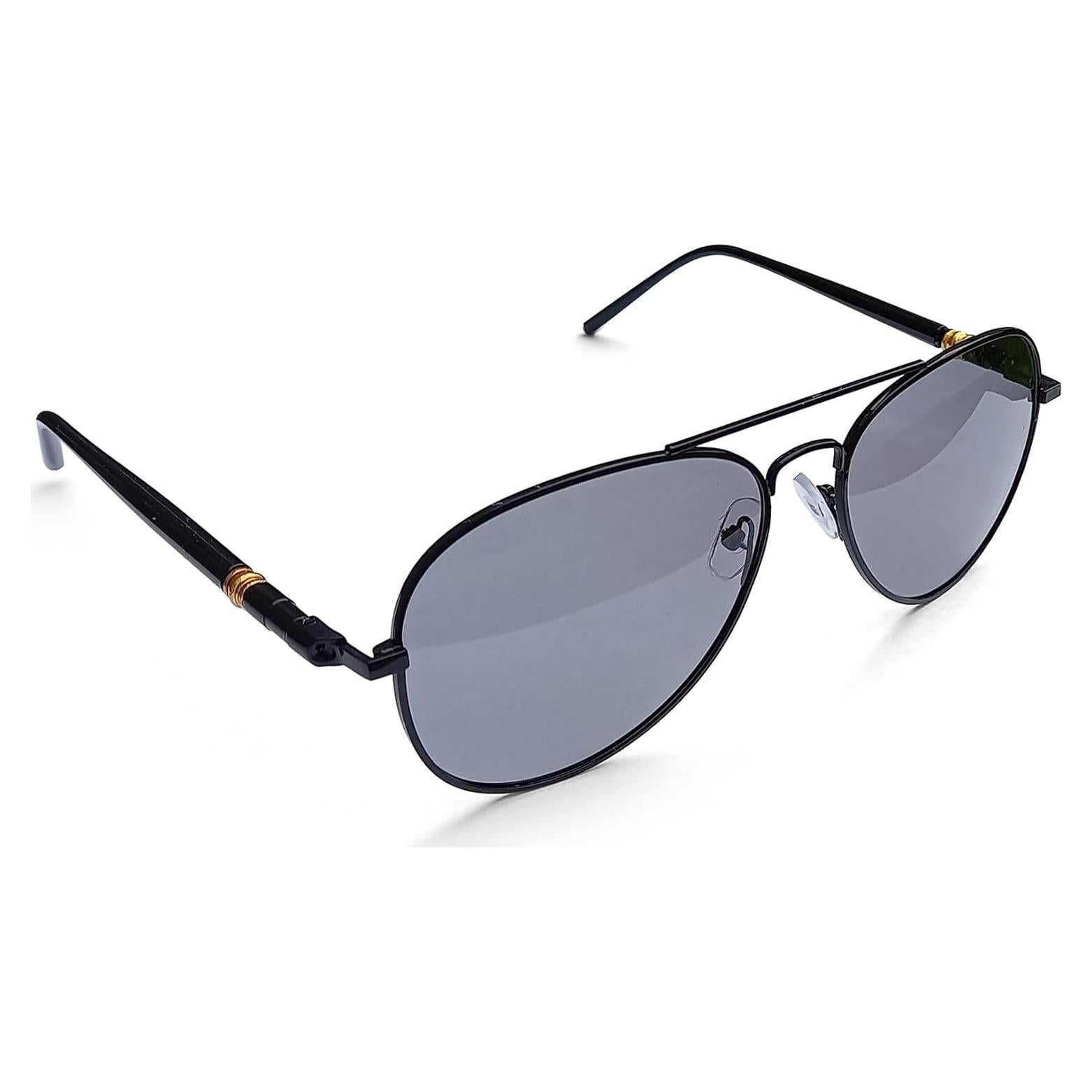 Gafas de sol aviador polarizadas metal premium UV400
