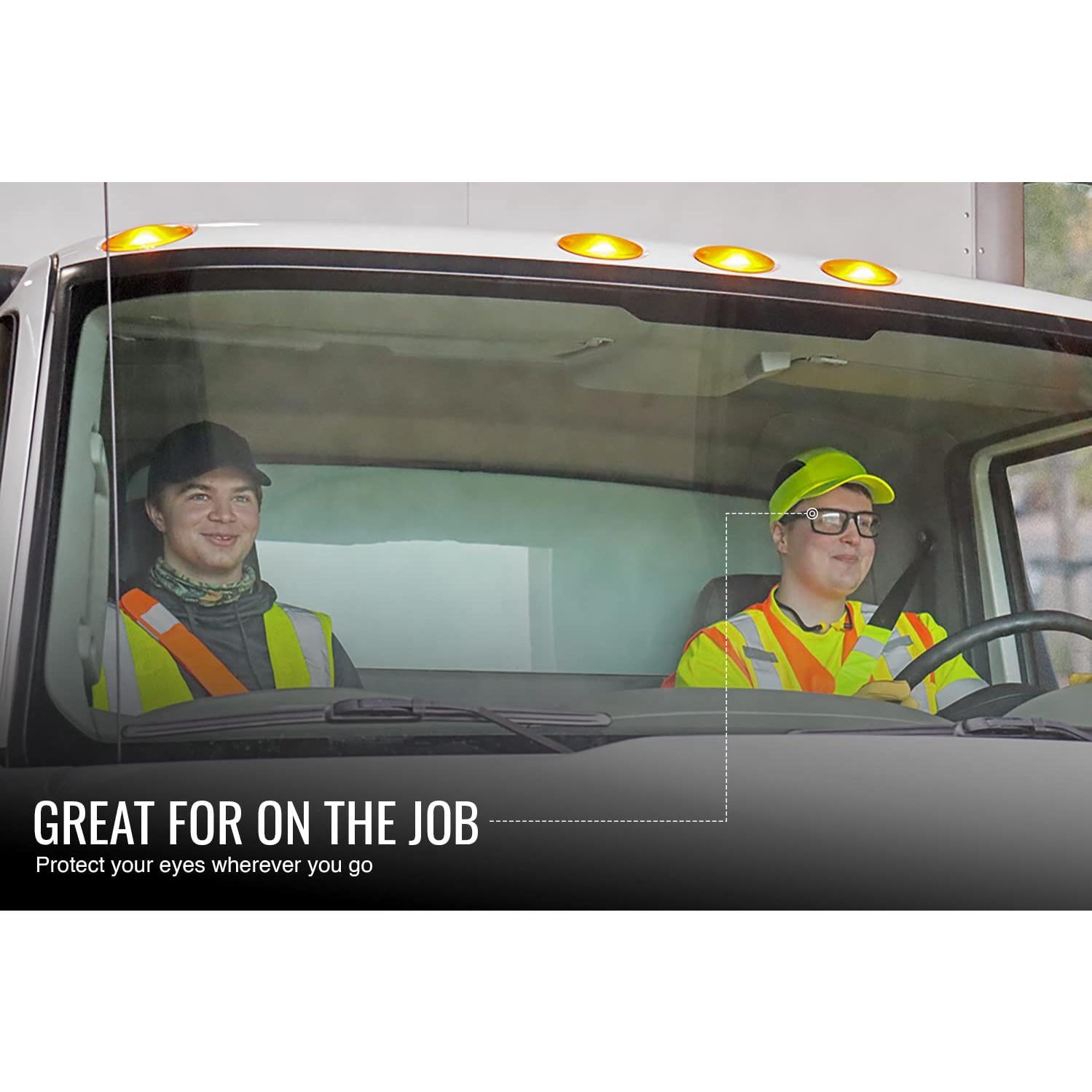 Gafas de Seguridad Bullhead Pompano BH2761AF Lentes Claros UV