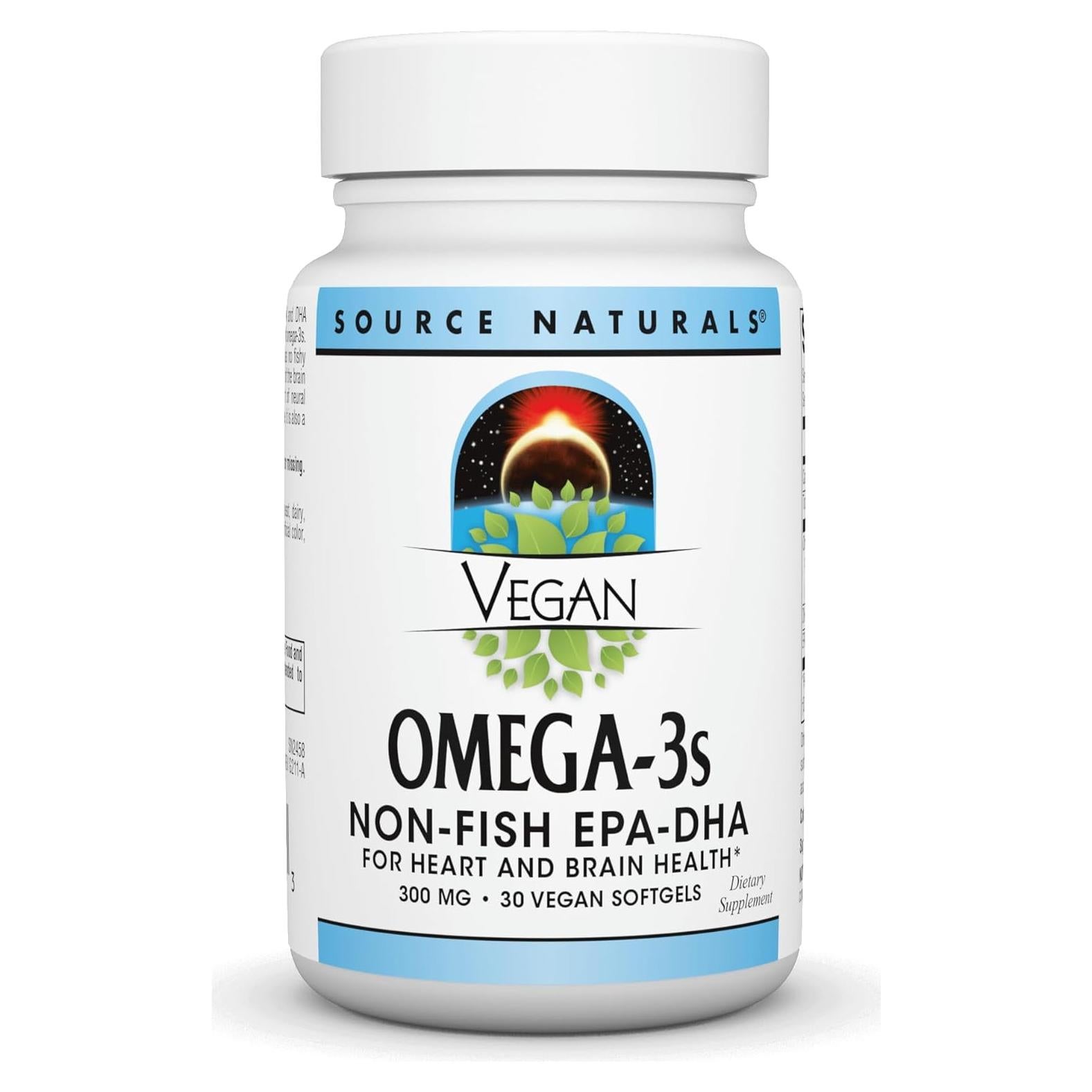 Omega-3s Veganos Source Naturals 300 mg - 30 Gelatinas Blandas