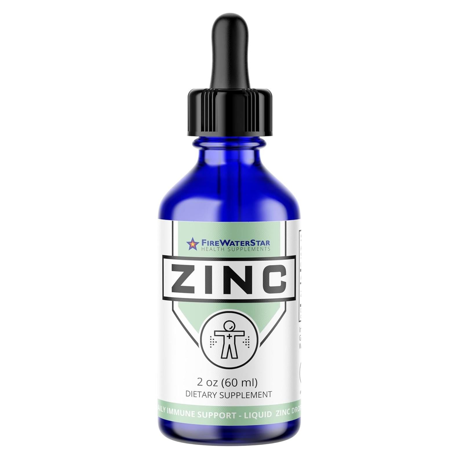 Suplemento Líquido de Zinc FWS 60 ml - Orgánico Vegano