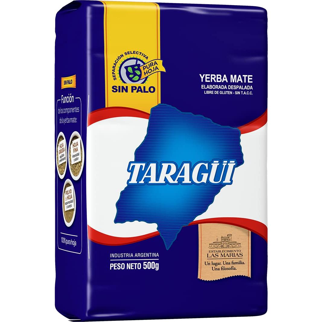 Yerba Mate Taragüi Sin Tallos 500g - Calidad Premium Argentina