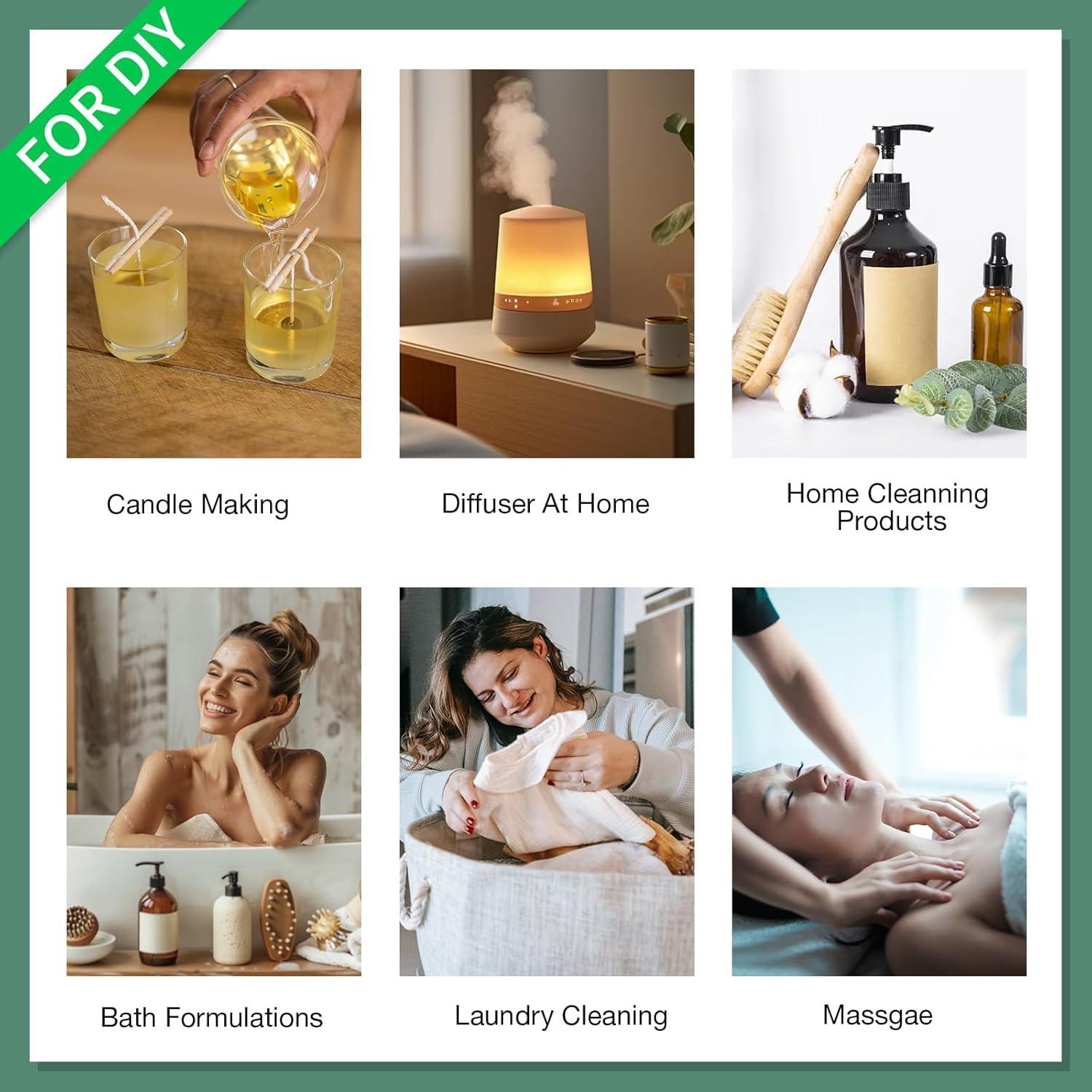 Set de Aceites Esenciales MISIJI 10 Aromas para Difusor