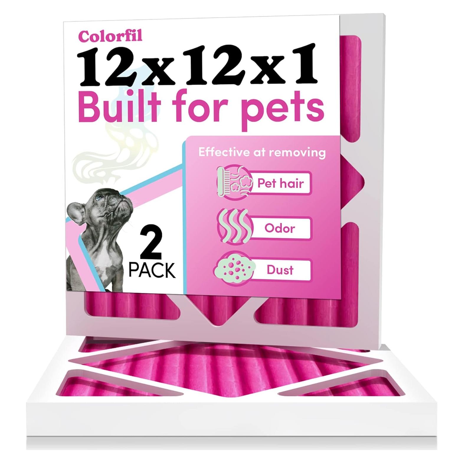 Filtro de Aire Colorfil CFHVAC 30.48x30.48x2.54 cm Paquete de 2
