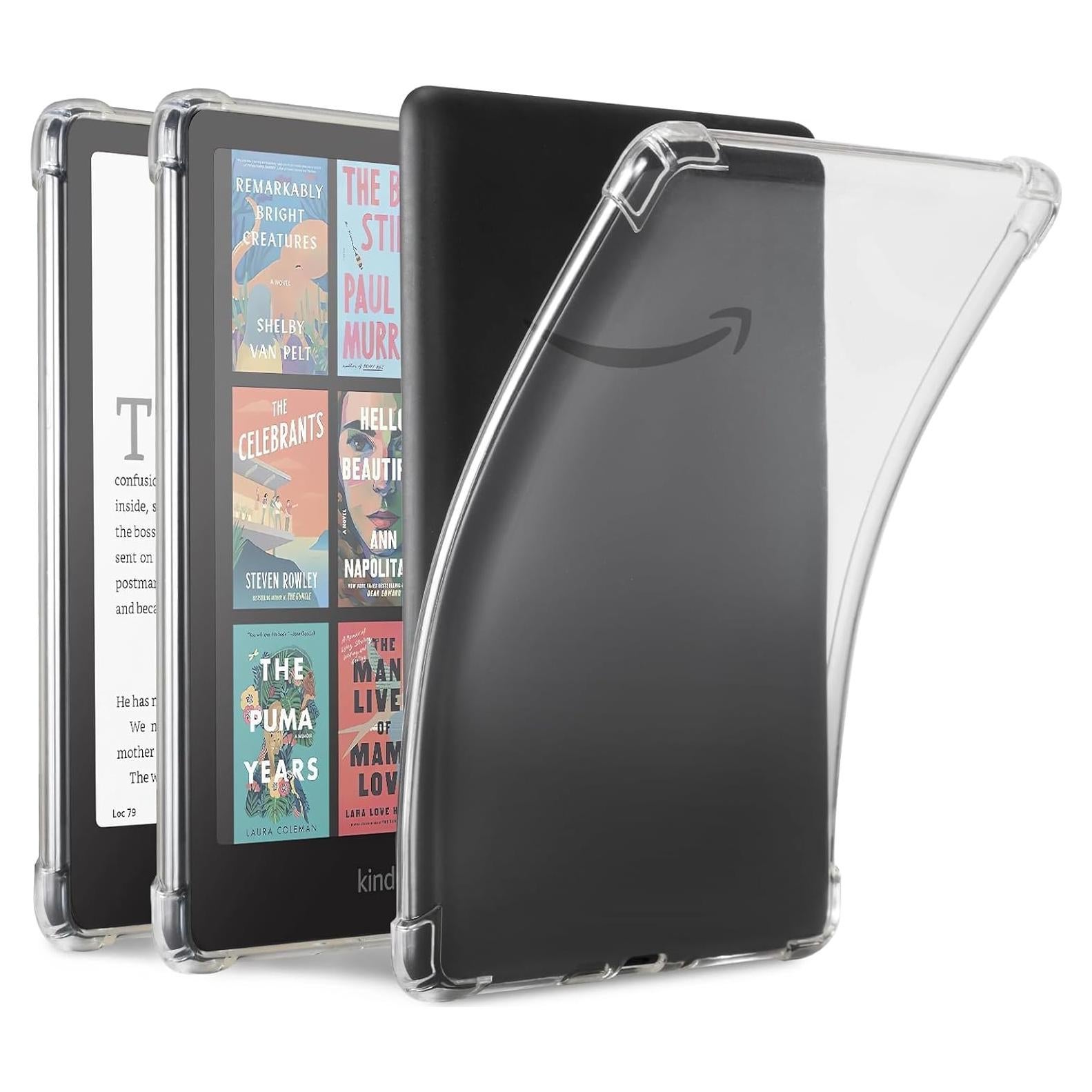 Funda Transparente iDLEHANDS para Kindle Paperwhite 12ª Gen 2024