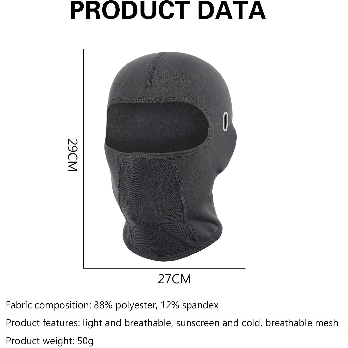 Máscara Balaclava Unisex Vanolu para Esquí y Ciclismo