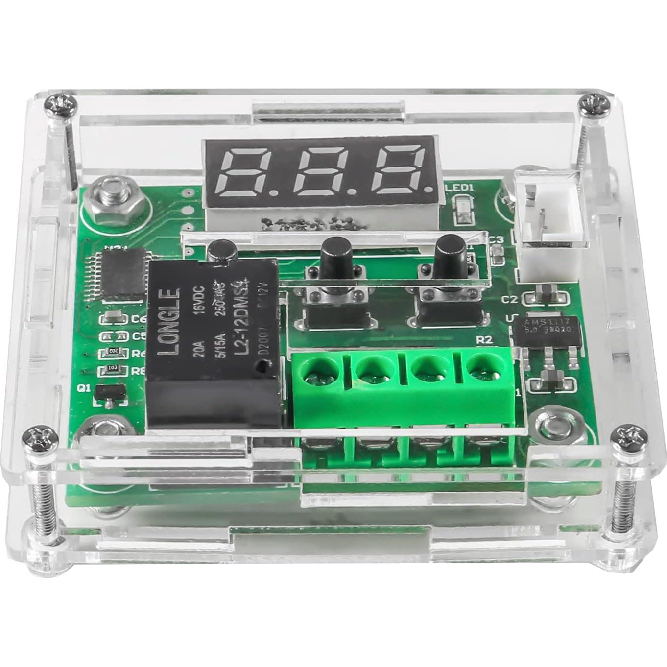 Controlador de Temperatura Digital W1209 12V con Sonda NTC