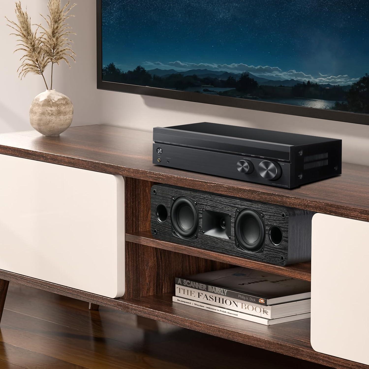 Altavoz Central Saiyin DS7700M 43 cm Doble Woofer 8 Ohm