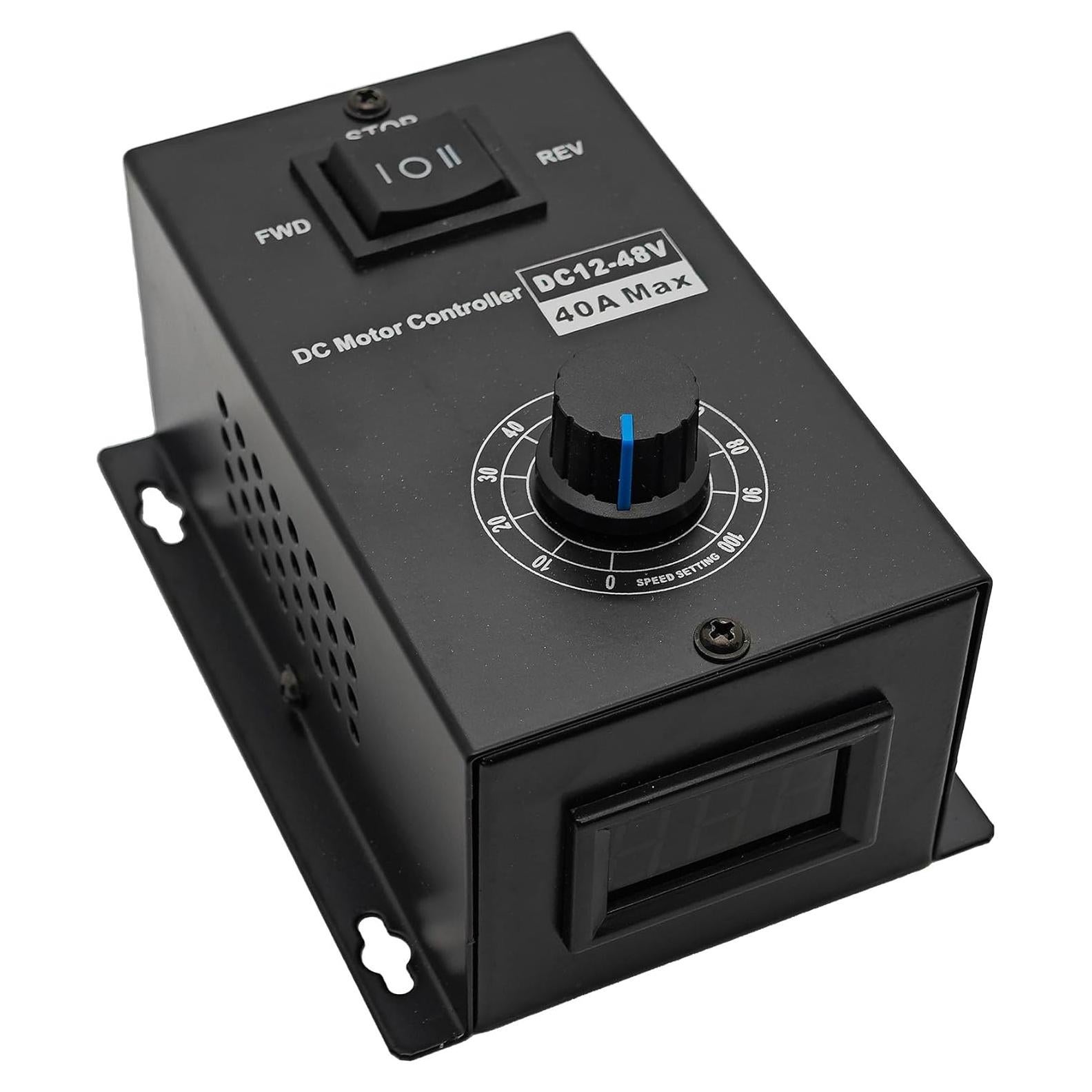 Controlador de Velocidad Motor DC PWM 12-48V 40A Shinnous