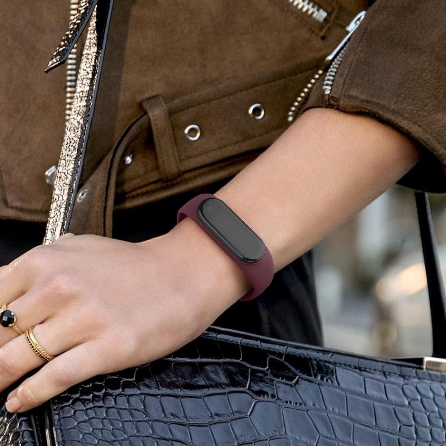 Pulseras de Silicona AK - 3 Bandas para Xiaomi Mi Band 5/6