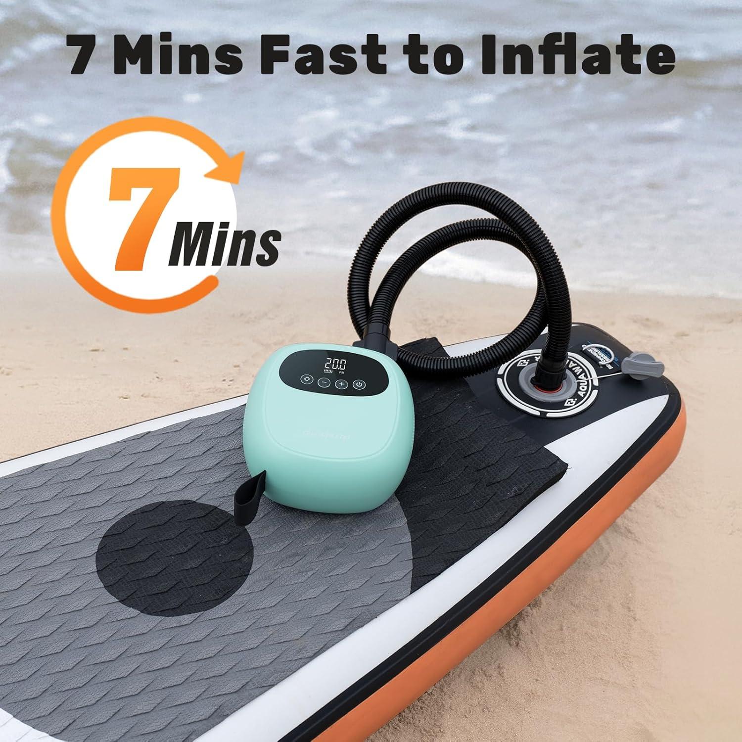 Bomba Eléctrica SUP dwndpump DP3 20PSI Portátil 1.14kg