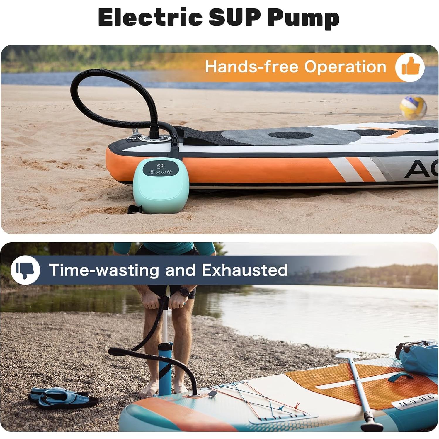 Bomba Eléctrica SUP dwndpump DP3 20PSI Portátil 1.14kg