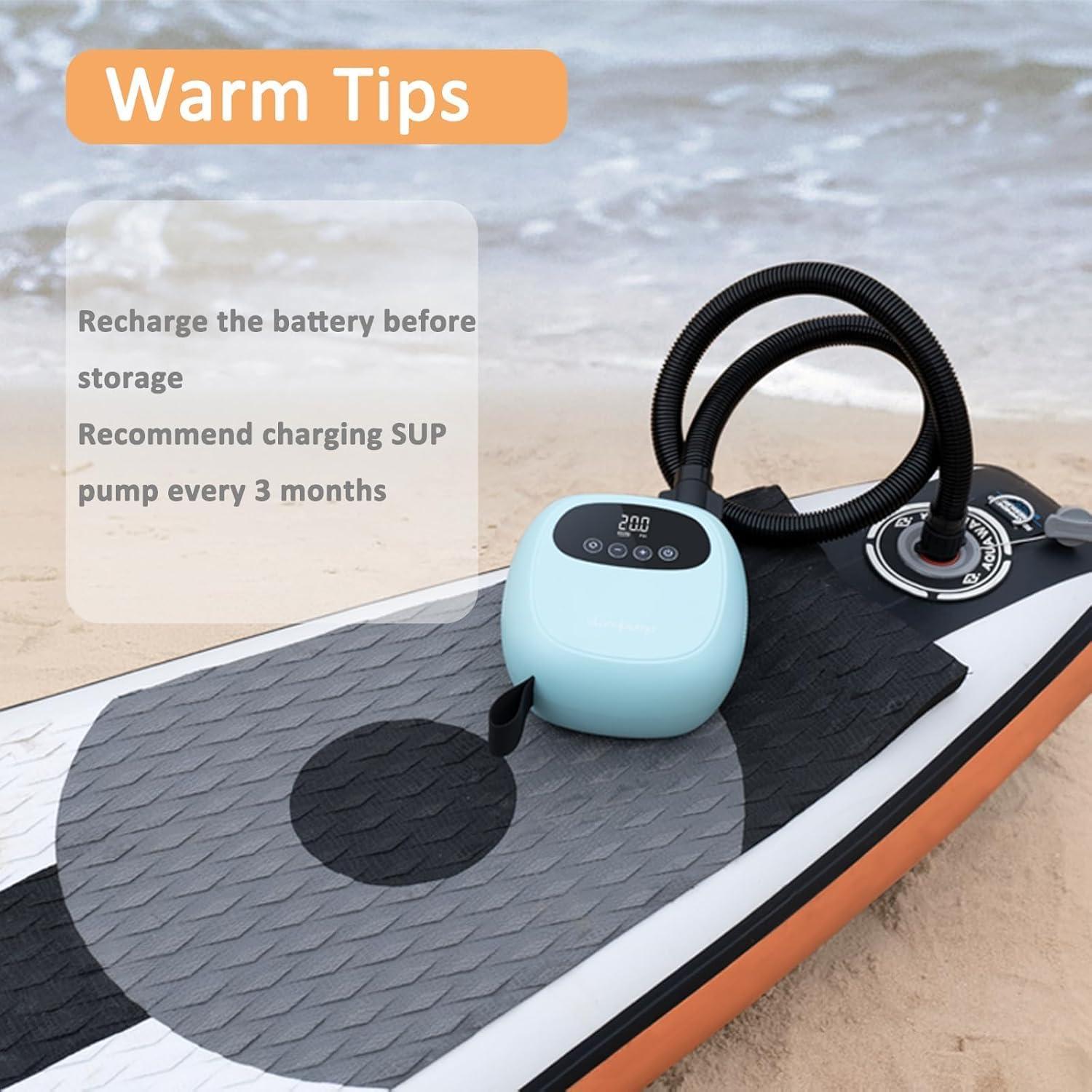 Bomba Eléctrica SUP dwndpump DP3 20PSI Portátil 1.14kg