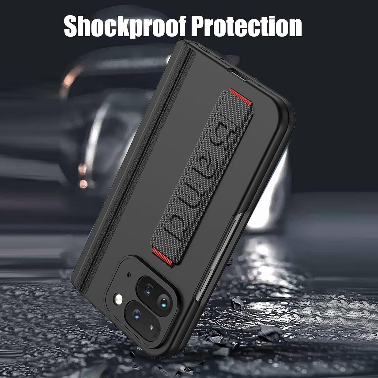 Funda Google Pixel 9 Pro Fold Clatoxi con Soporte y Protector HD