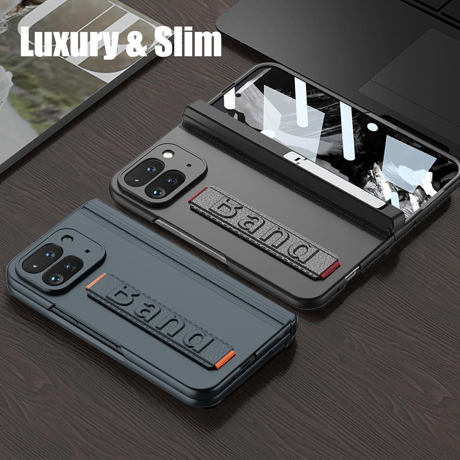 Funda Google Pixel 9 Pro Fold Clatoxi con Soporte y Protector HD