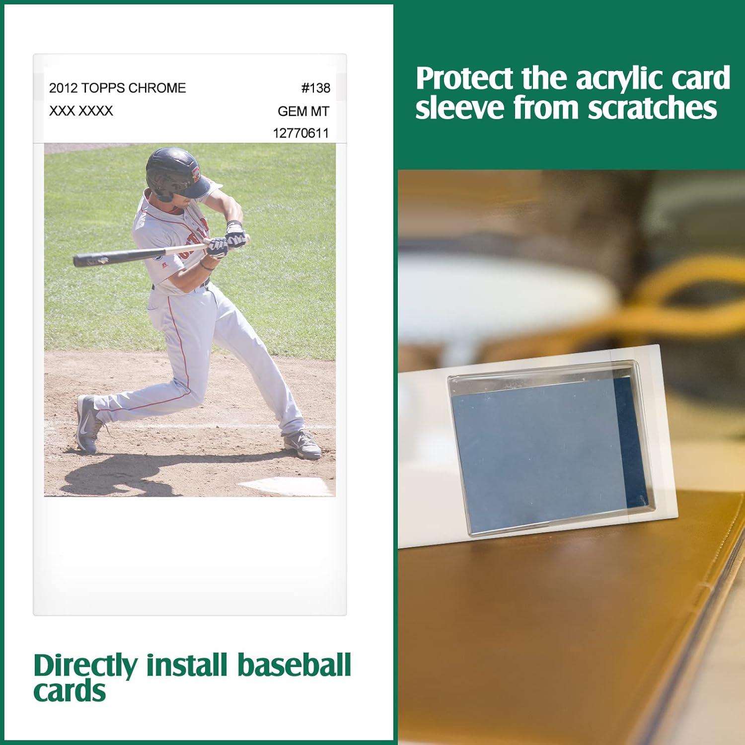 Fundas de Cartas Clasificadas Lewtemi 300 Pcs Plástico Transparente