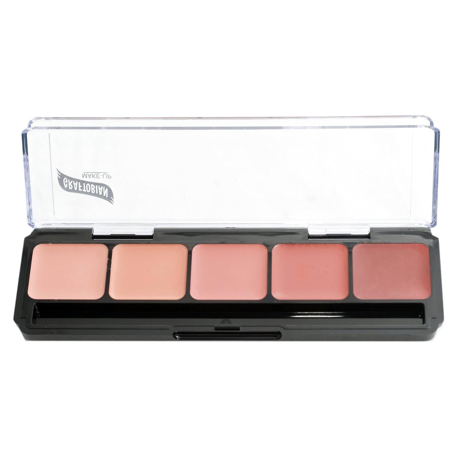 Paleta de Rubor Crème Glamour HD Graftobian - 5 Colores